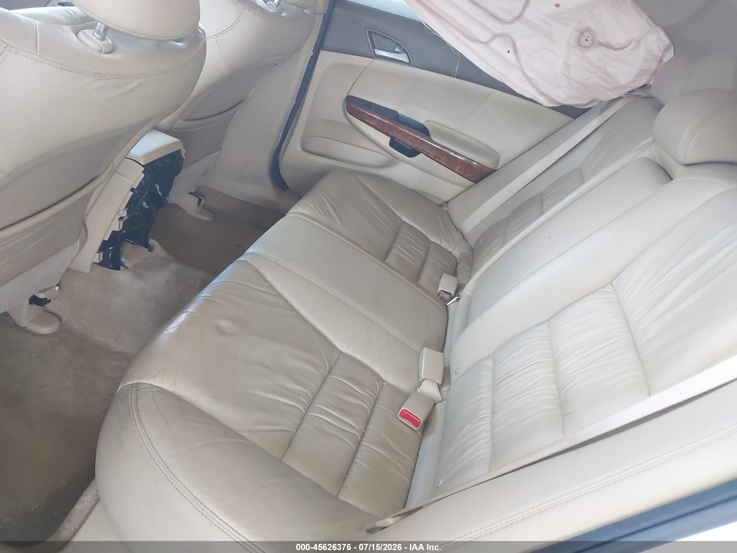 2010 Honda Accord 3.5 Ex-l Белый vin: 5KBCP3F87AB013596