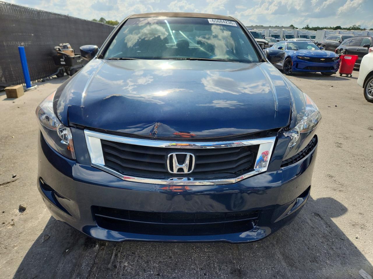 2010 Honda Accord Exl Blue vin: 5KBCP3F87AB015994