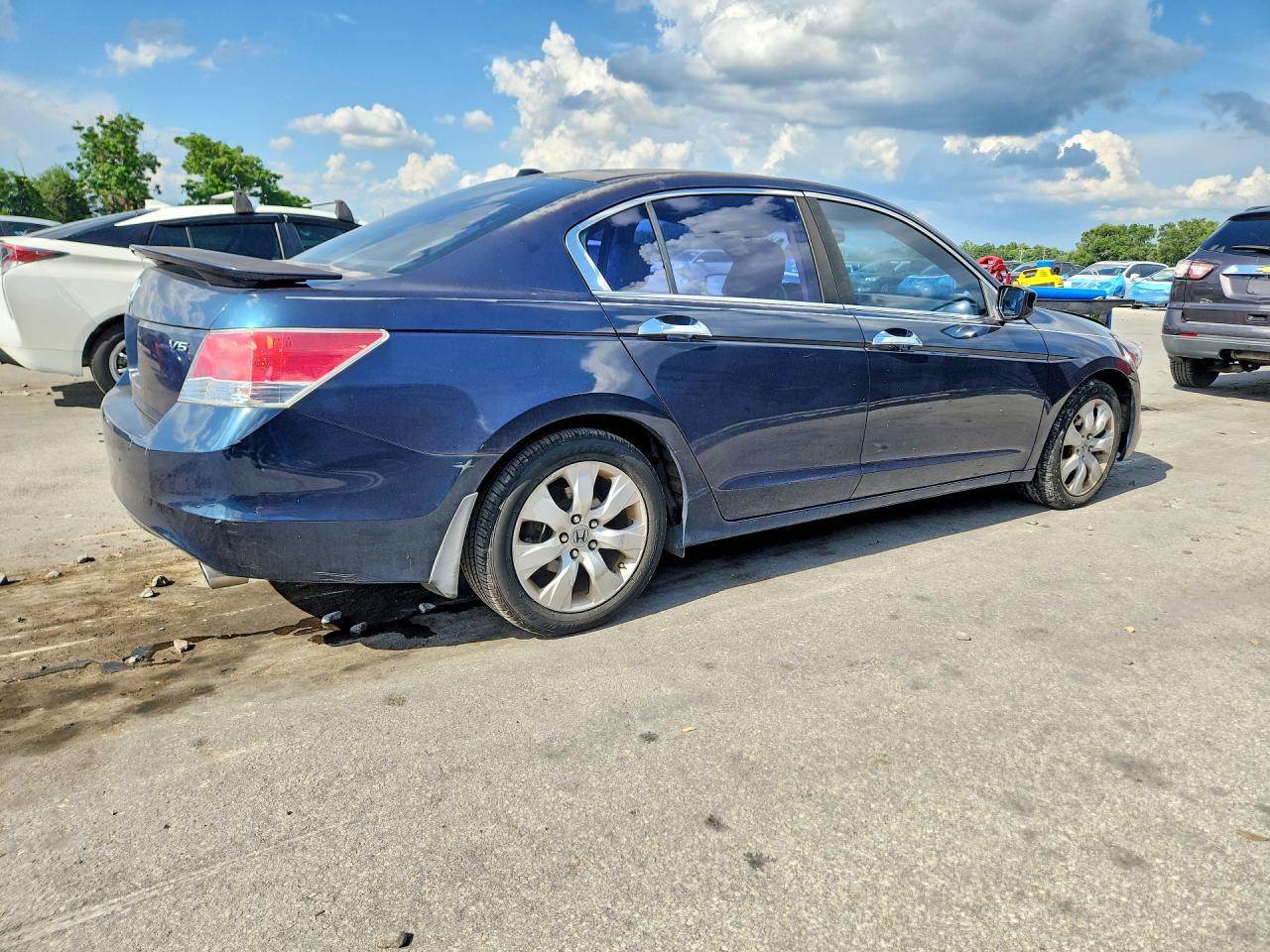 2010 Honda Accord Exl Blue vin: 5KBCP3F87AB015994