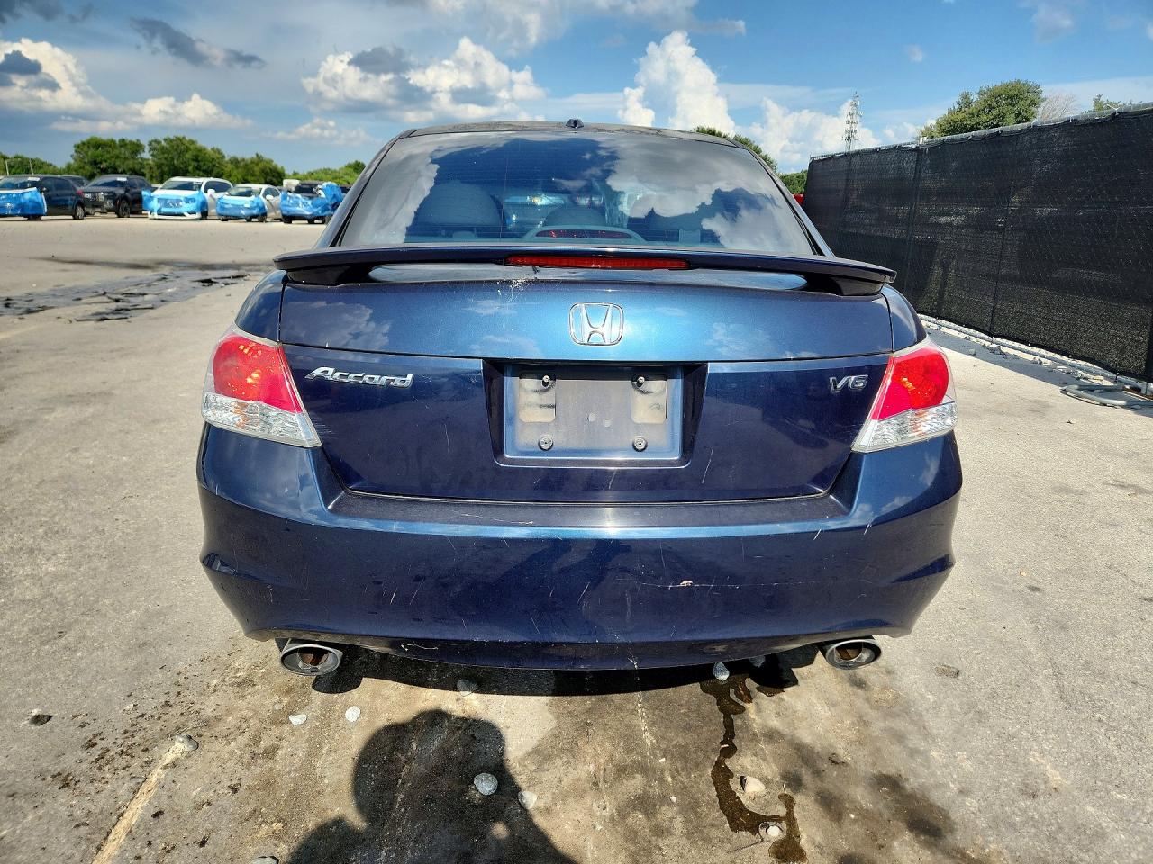 2010 Honda Accord Exl Blue vin: 5KBCP3F87AB015994