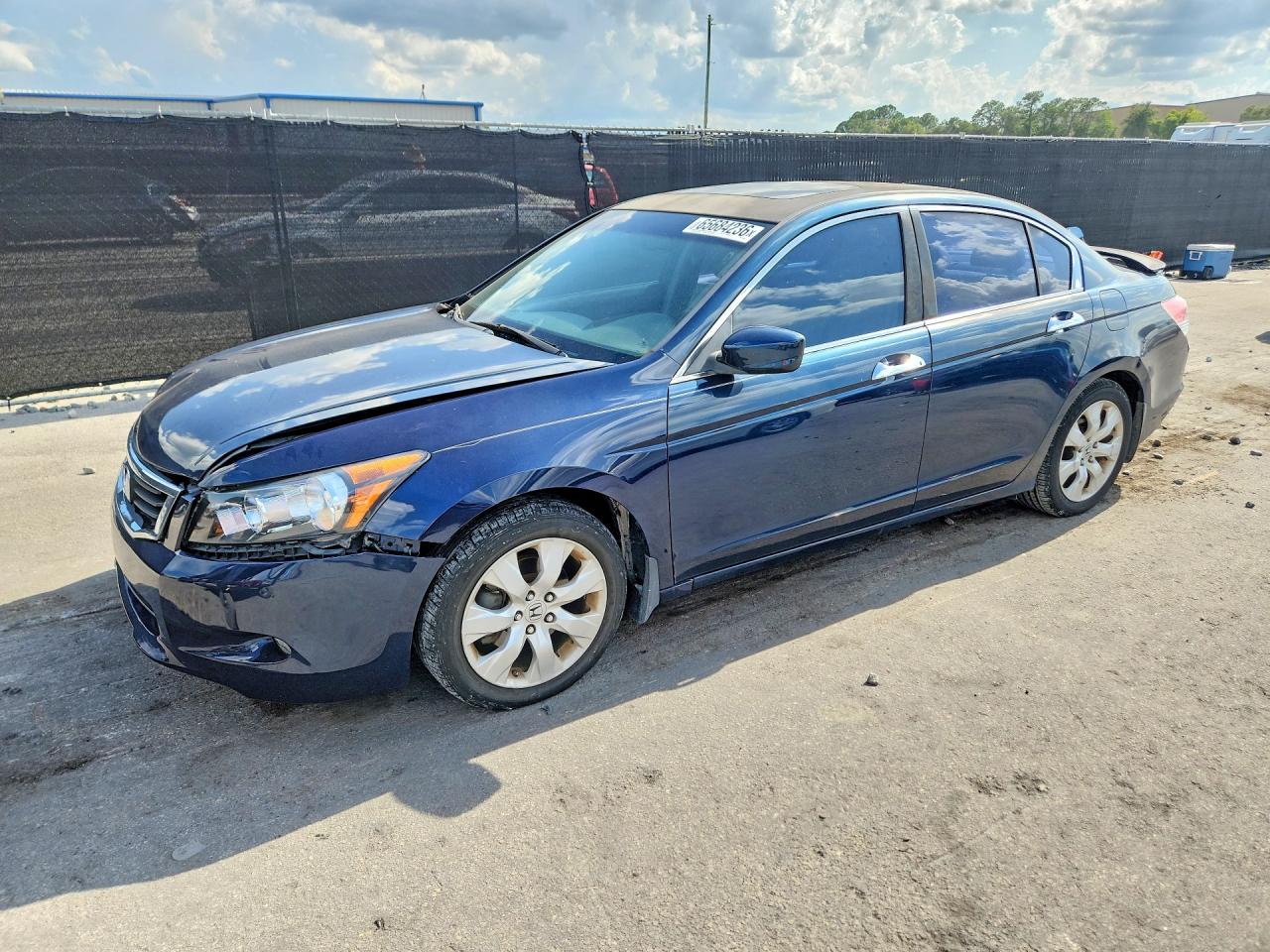 2010 Honda Accord Exl Blue vin: 5KBCP3F87AB015994