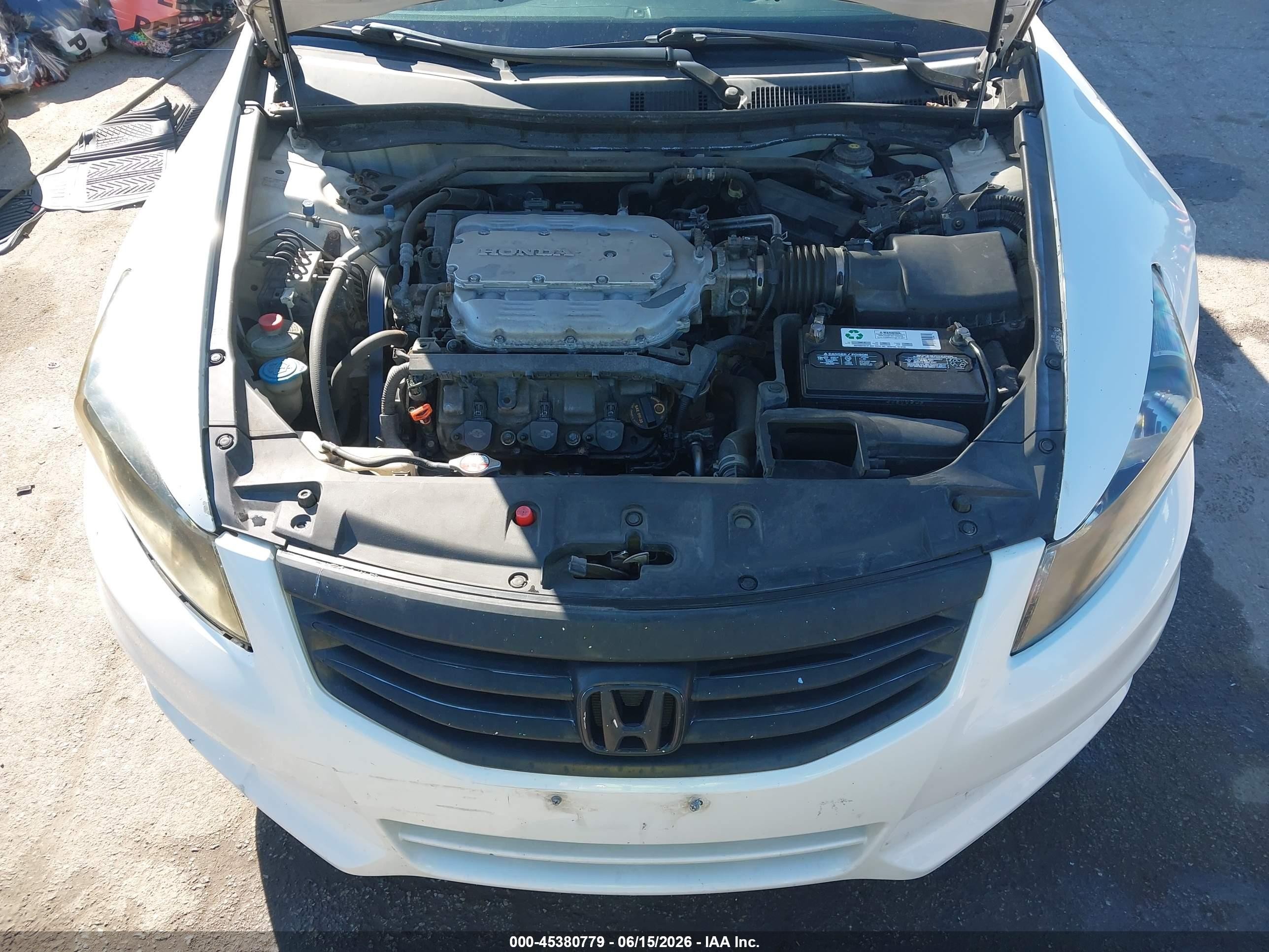 2011 Honda Accord 3.5 Ex-l White vin: 5KBCP3F87BB002437