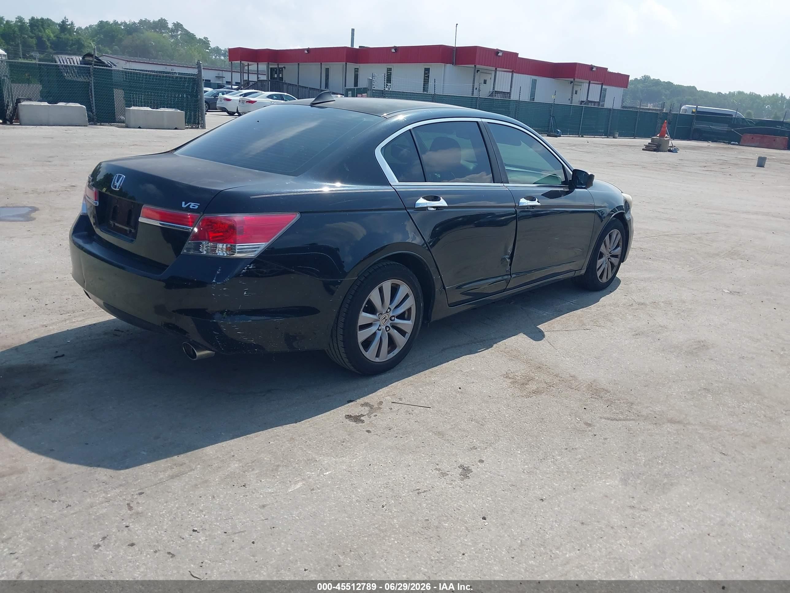 2011 Honda Accord 3.5 Ex-l Черный vin: 5KBCP3F88BB002253