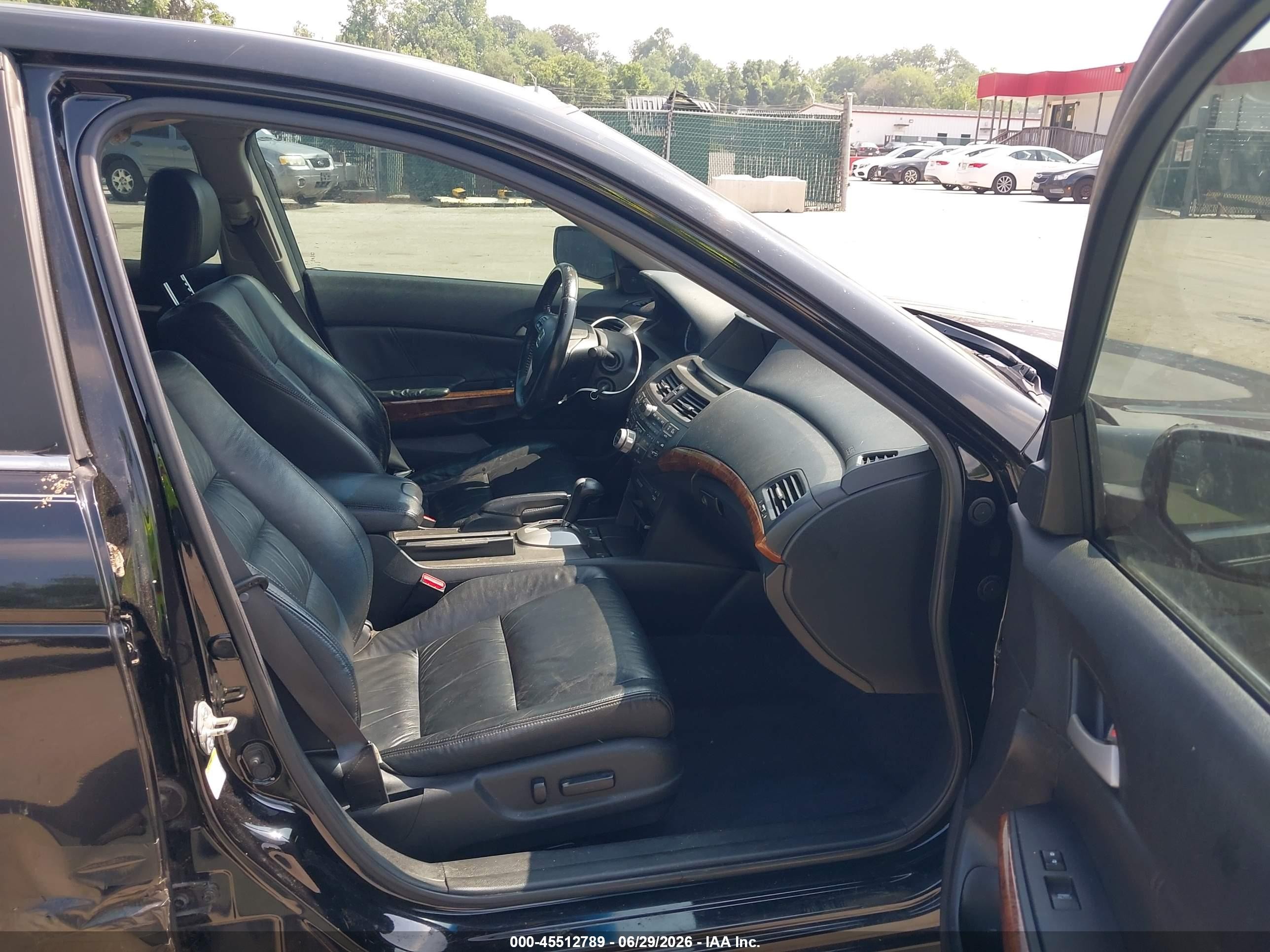 2011 Honda Accord 3.5 Ex-l Черный vin: 5KBCP3F88BB002253