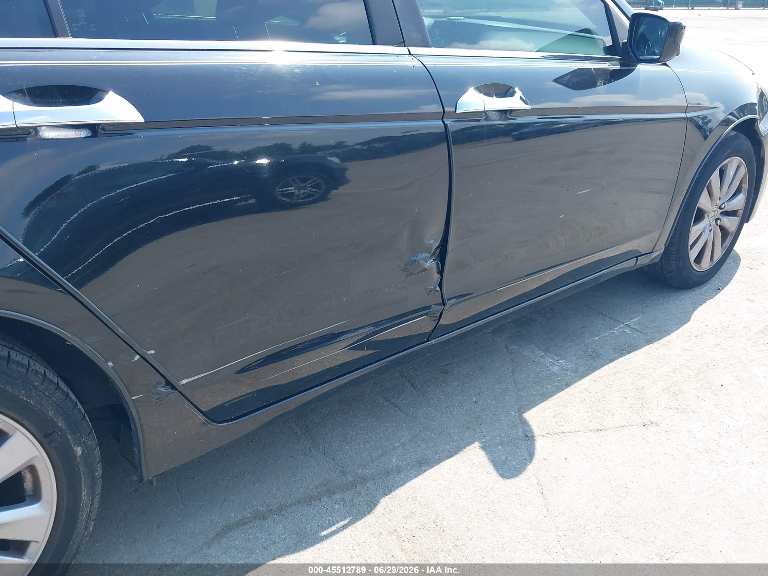 2011 Honda Accord 3.5 Ex-l Черный vin: 5KBCP3F88BB002253