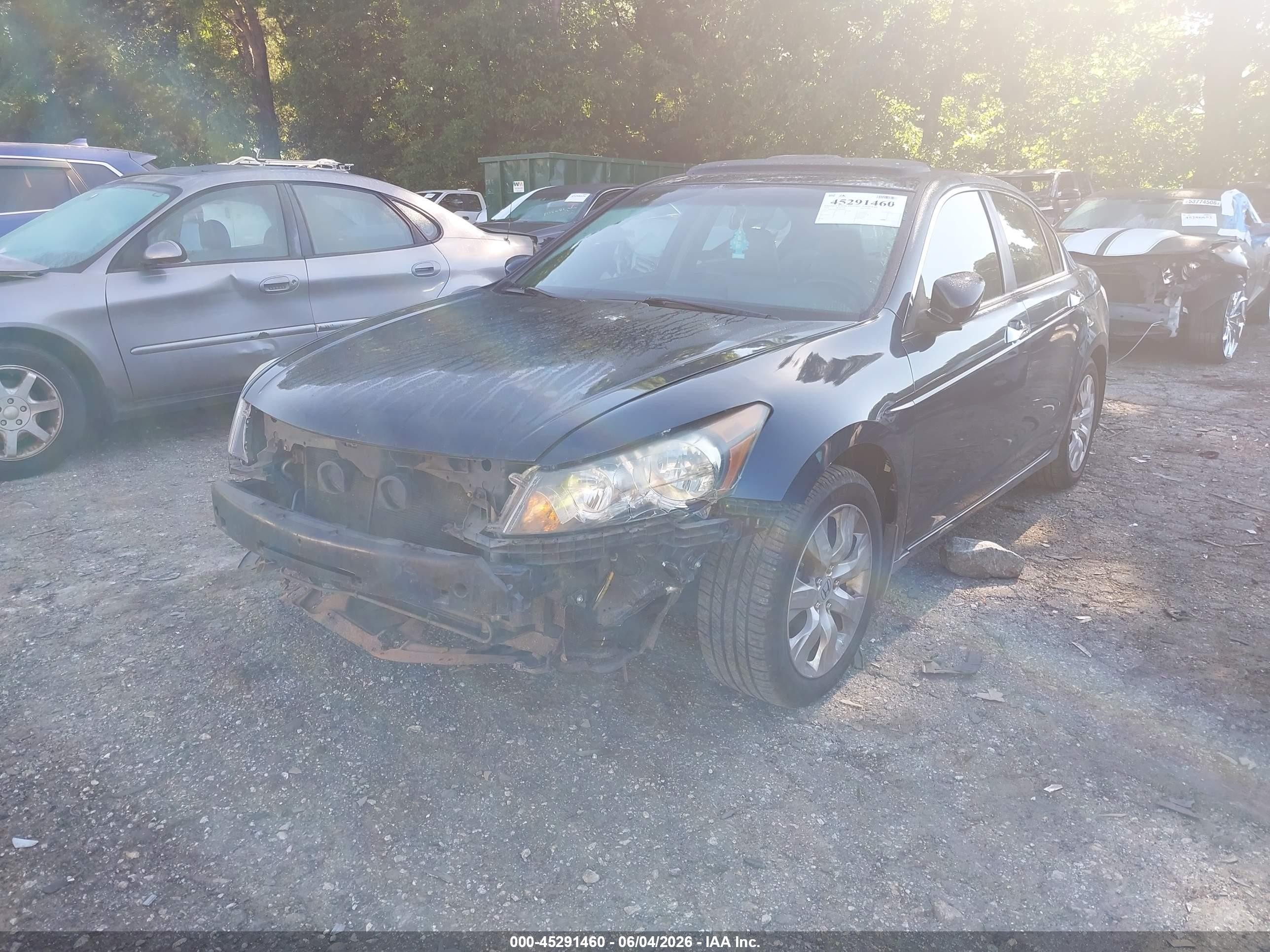 2010 Honda Accord 3.5 Ex-l Blue vin: 5KBCP3F89AB008500