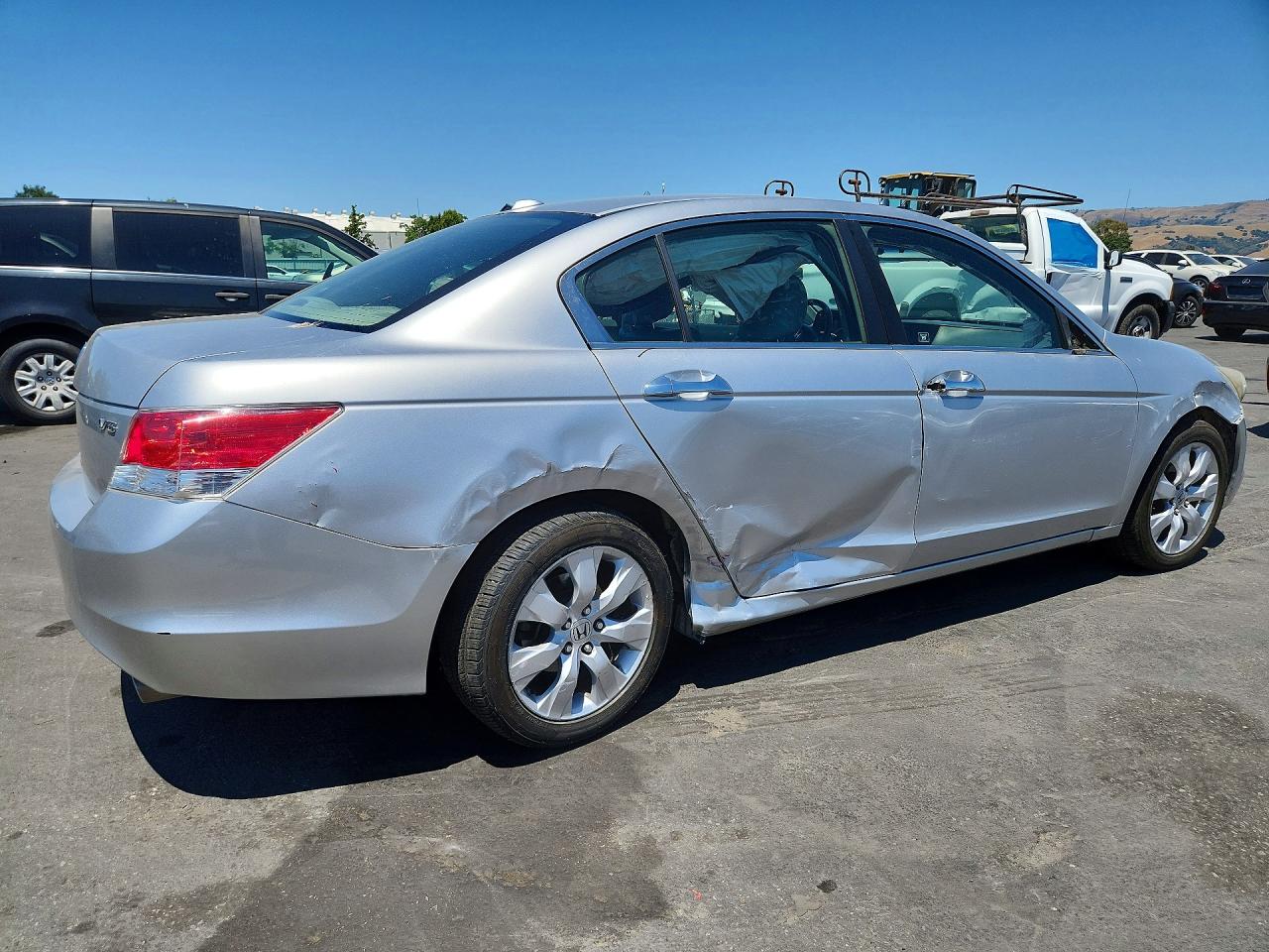 2010 Honda Accord Exl Silver vin: 5KBCP3F89AB010053