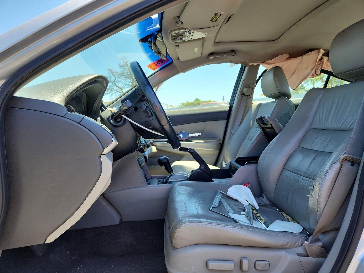 2010 Honda Accord Exl Silver vin: 5KBCP3F89AB010053