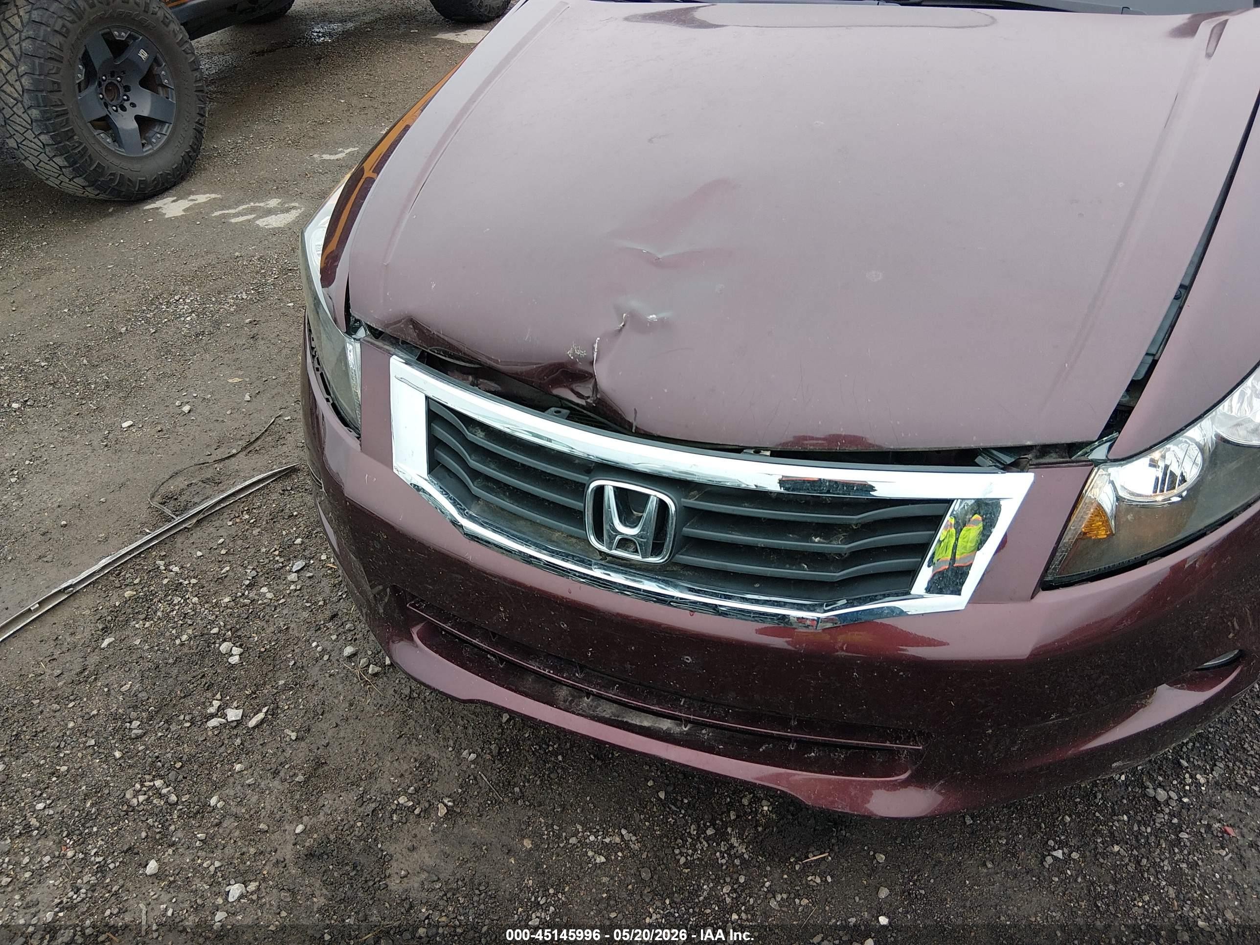 2010 Honda Accord 3.5 Ex-l Red vin: 5KBCP3F89AB016807