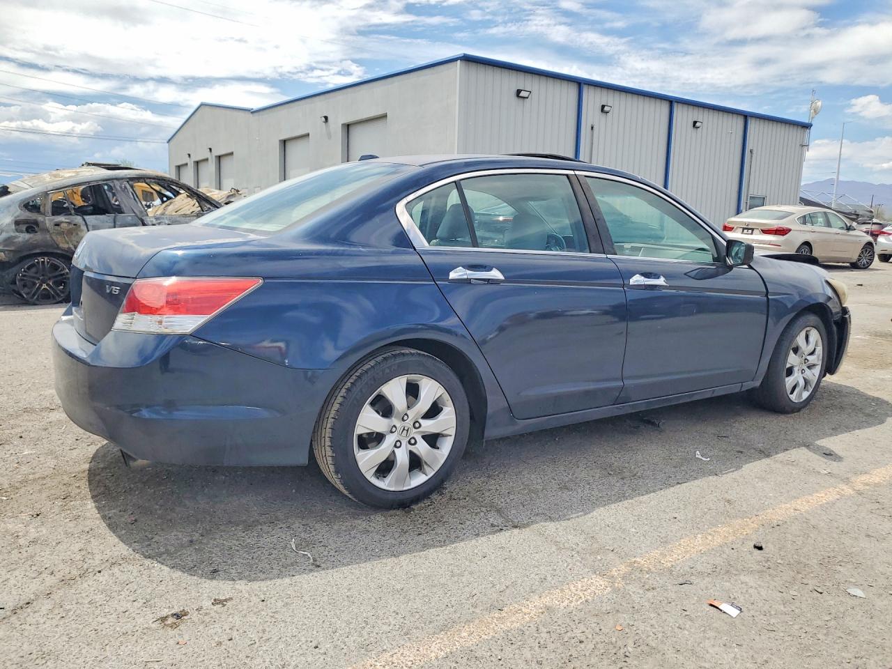 2010 Honda Accord Exl Blue vin: 5KBCP3F89AB018167