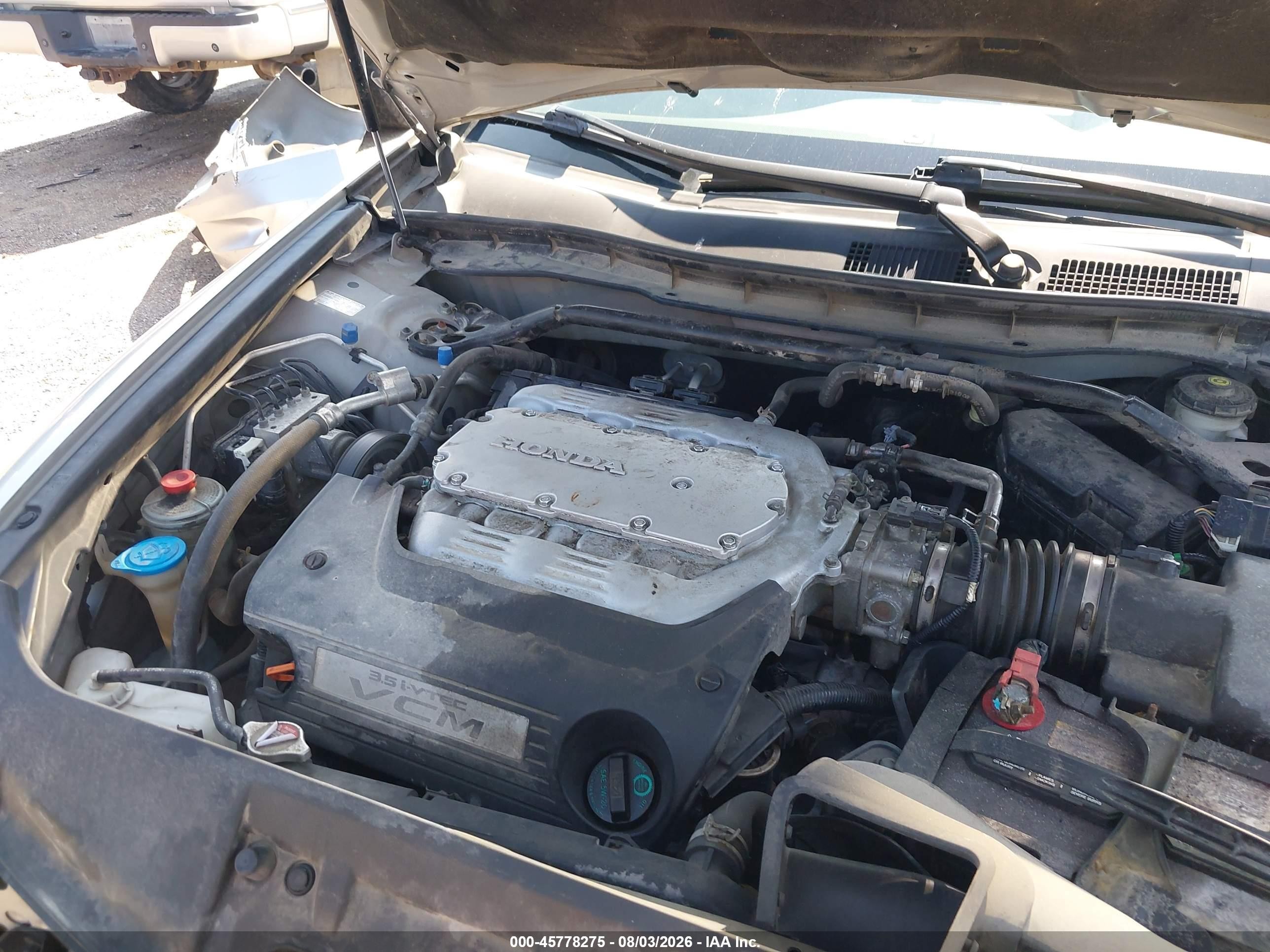 2010 Honda Accord 3.5 Ex-l Серебряный vin: 5KBCP3F8XAB001913