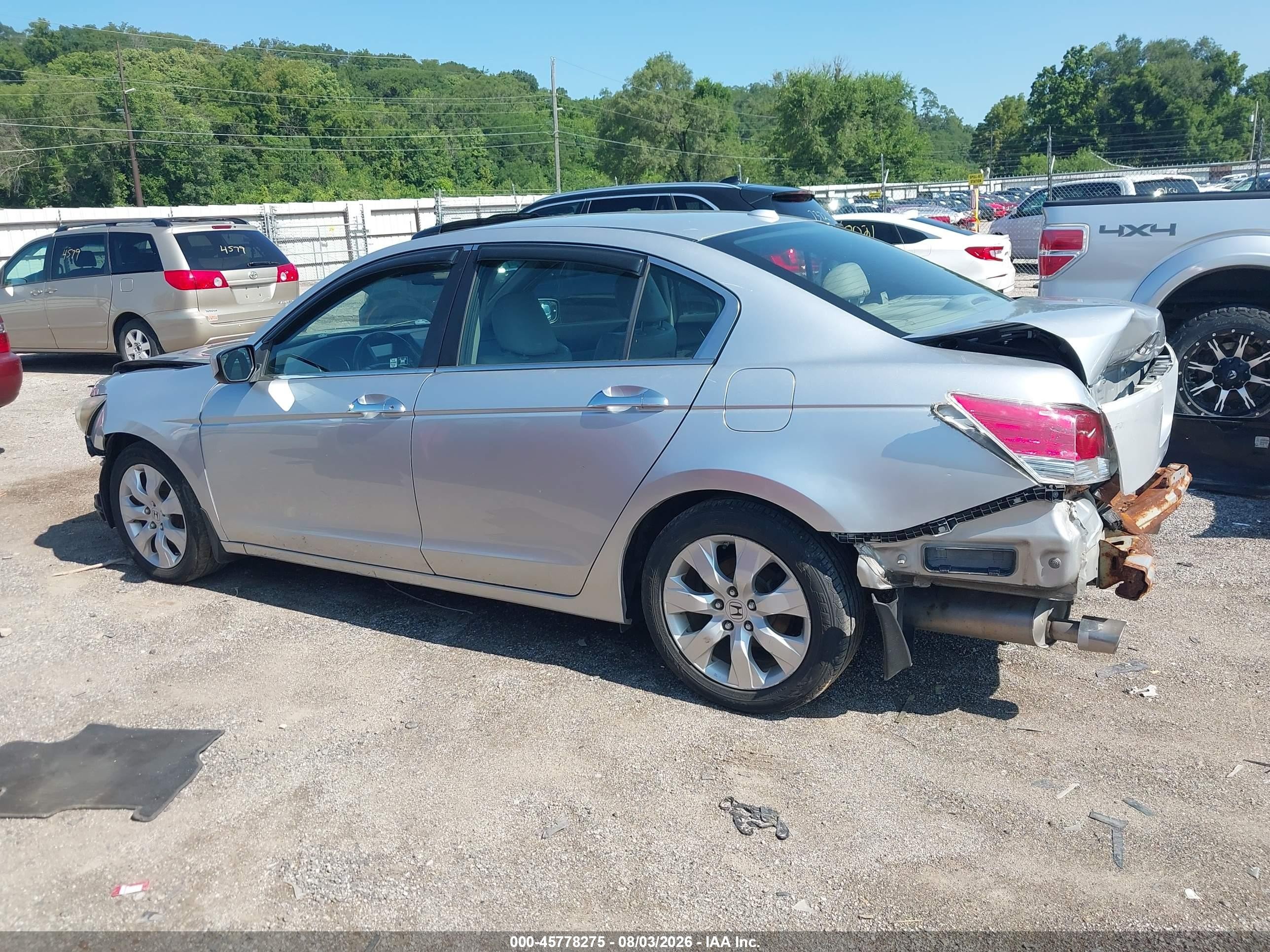2010 Honda Accord 3.5 Ex-l Серебряный vin: 5KBCP3F8XAB001913