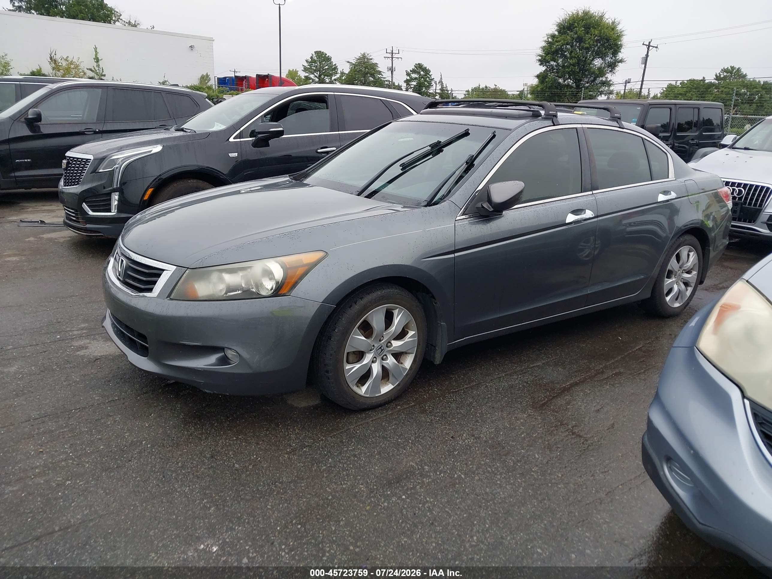 2010 Honda Accord 3.5 Ex-l Silver vin: 5KBCP3F8XAB002009