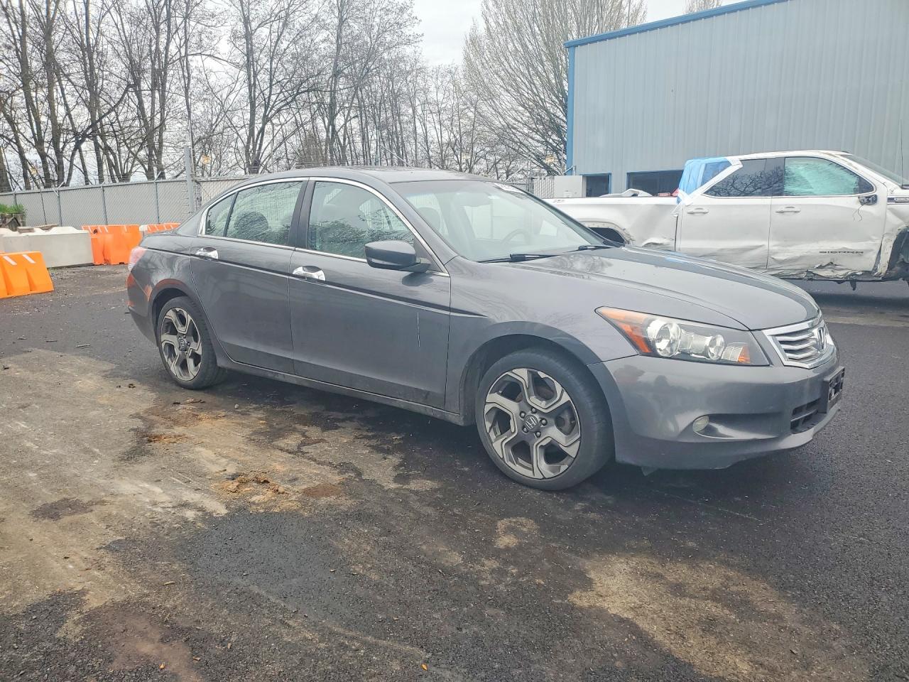2010 Honda Accord Exl Серый vin: 5KBCP3F8XAB004987