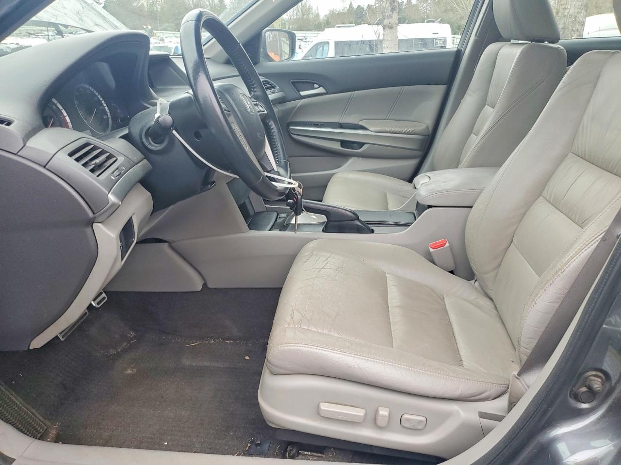 2010 Honda Accord Exl Серый vin: 5KBCP3F8XAB004987