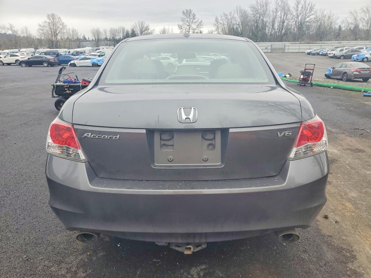 2010 Honda Accord Exl Серый vin: 5KBCP3F8XAB004987