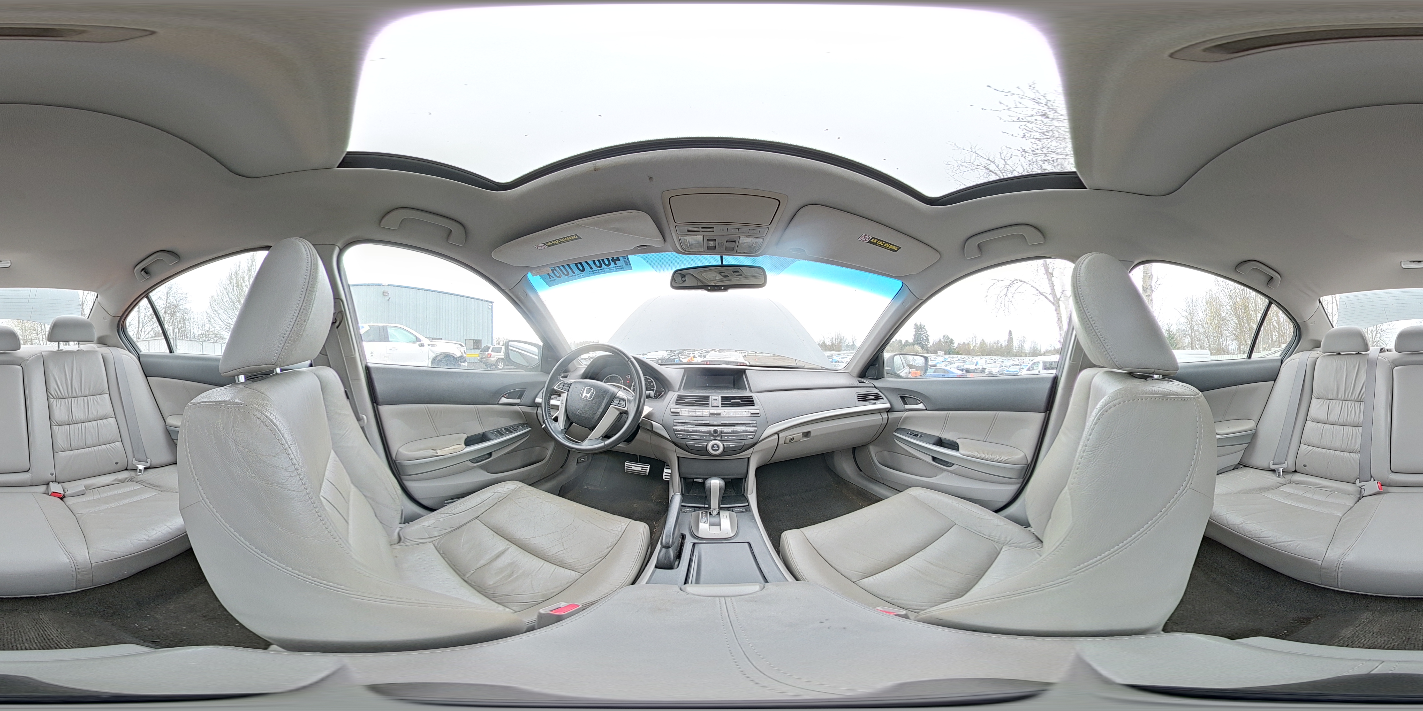 2010 Honda Accord Exl Серый vin: 5KBCP3F8XAB004987