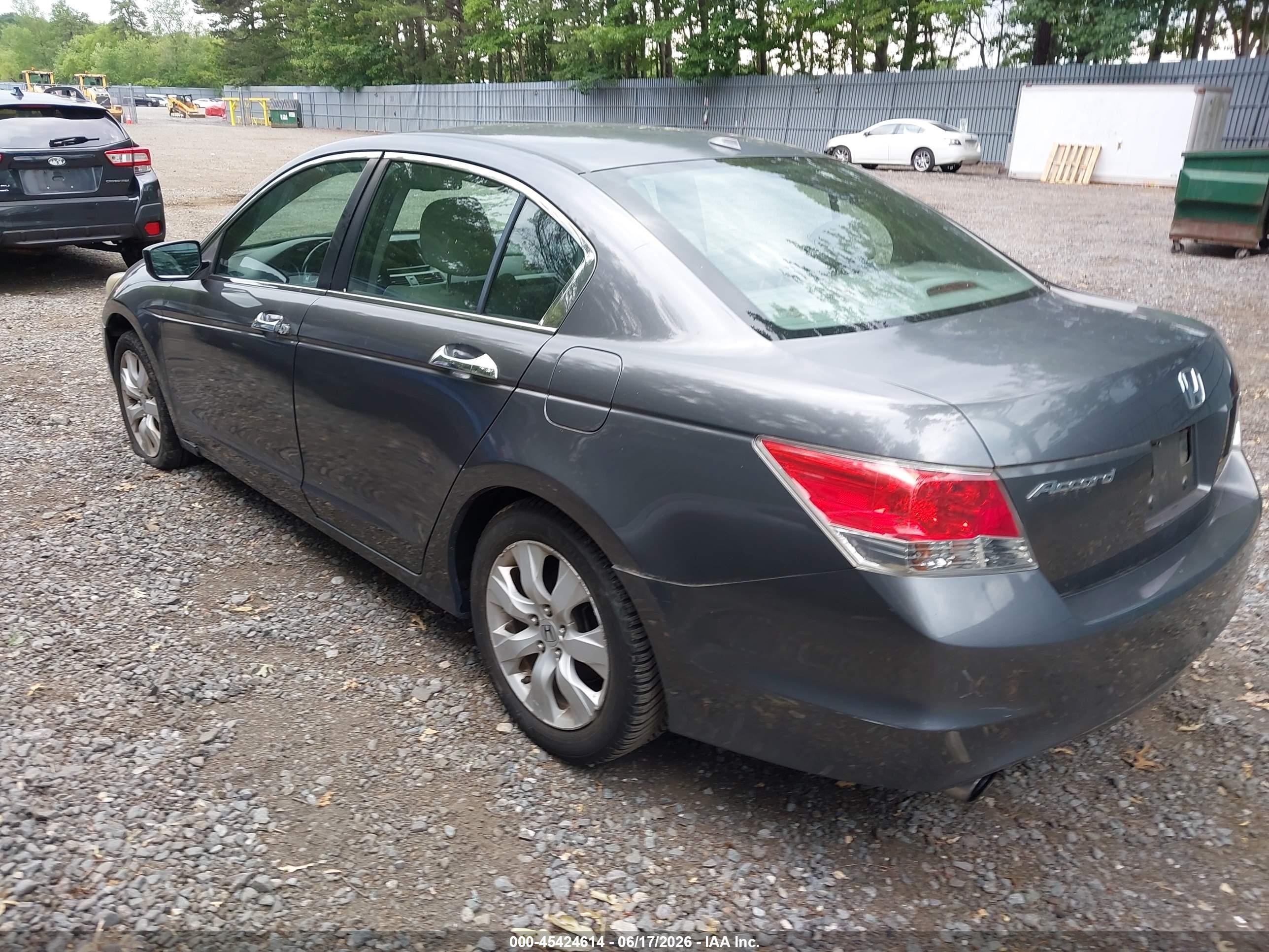 2010 Honda Accord 3.5 Ex-l Gray vin: 5KBCP3F8XAB006383