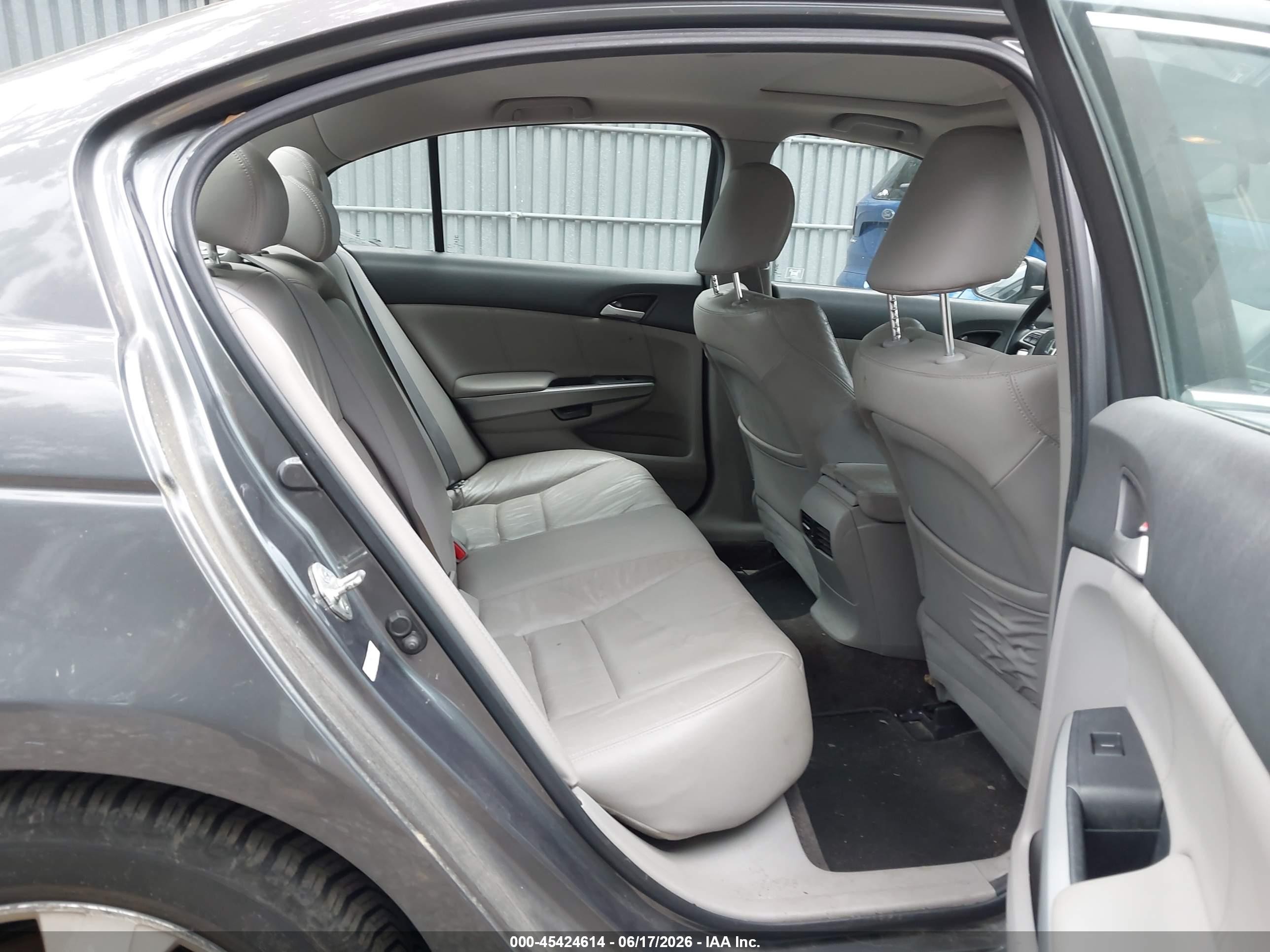 2010 Honda Accord 3.5 Ex-l Gray vin: 5KBCP3F8XAB006383