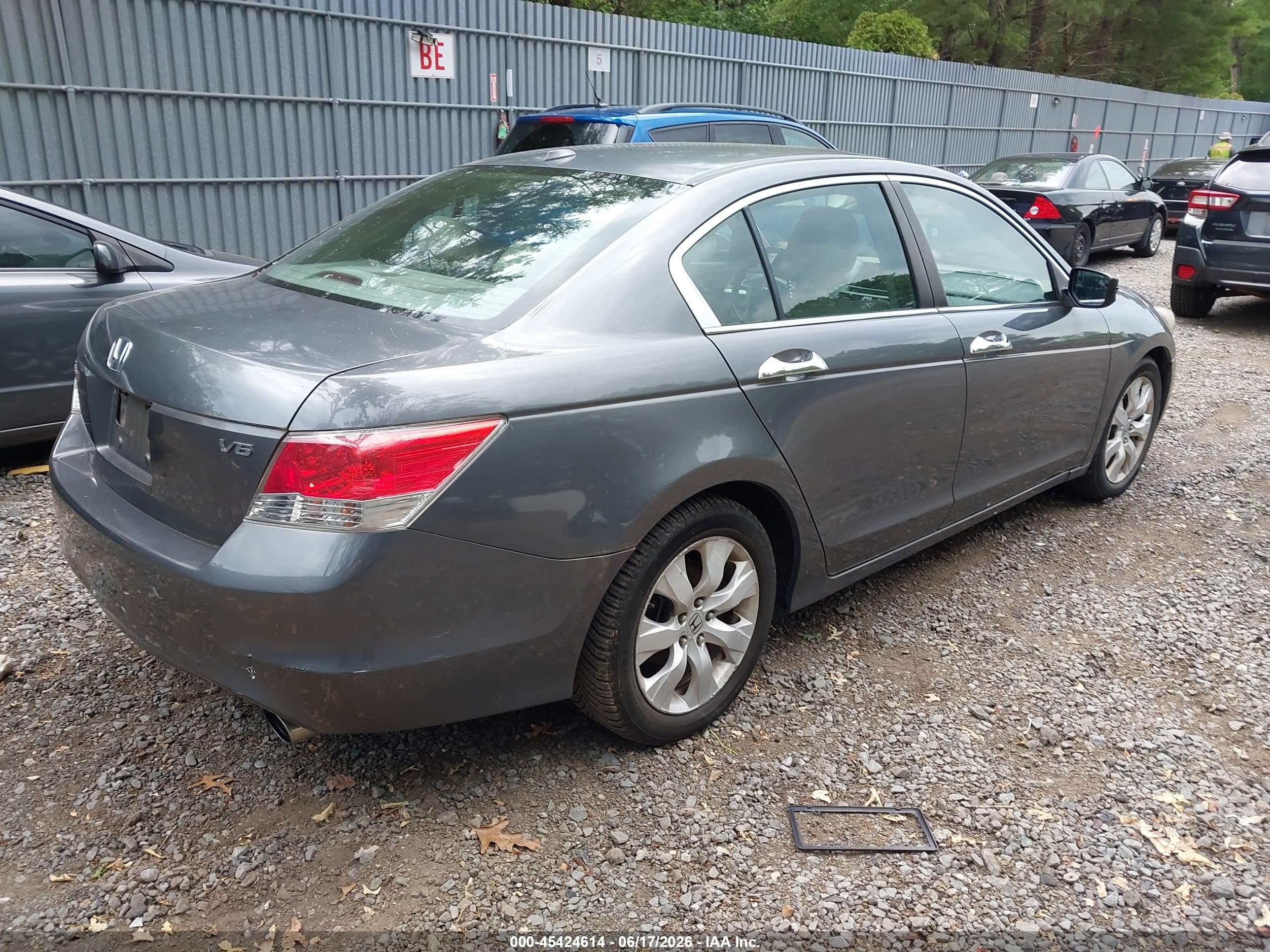 2010 Honda Accord 3.5 Ex-l Gray vin: 5KBCP3F8XAB006383