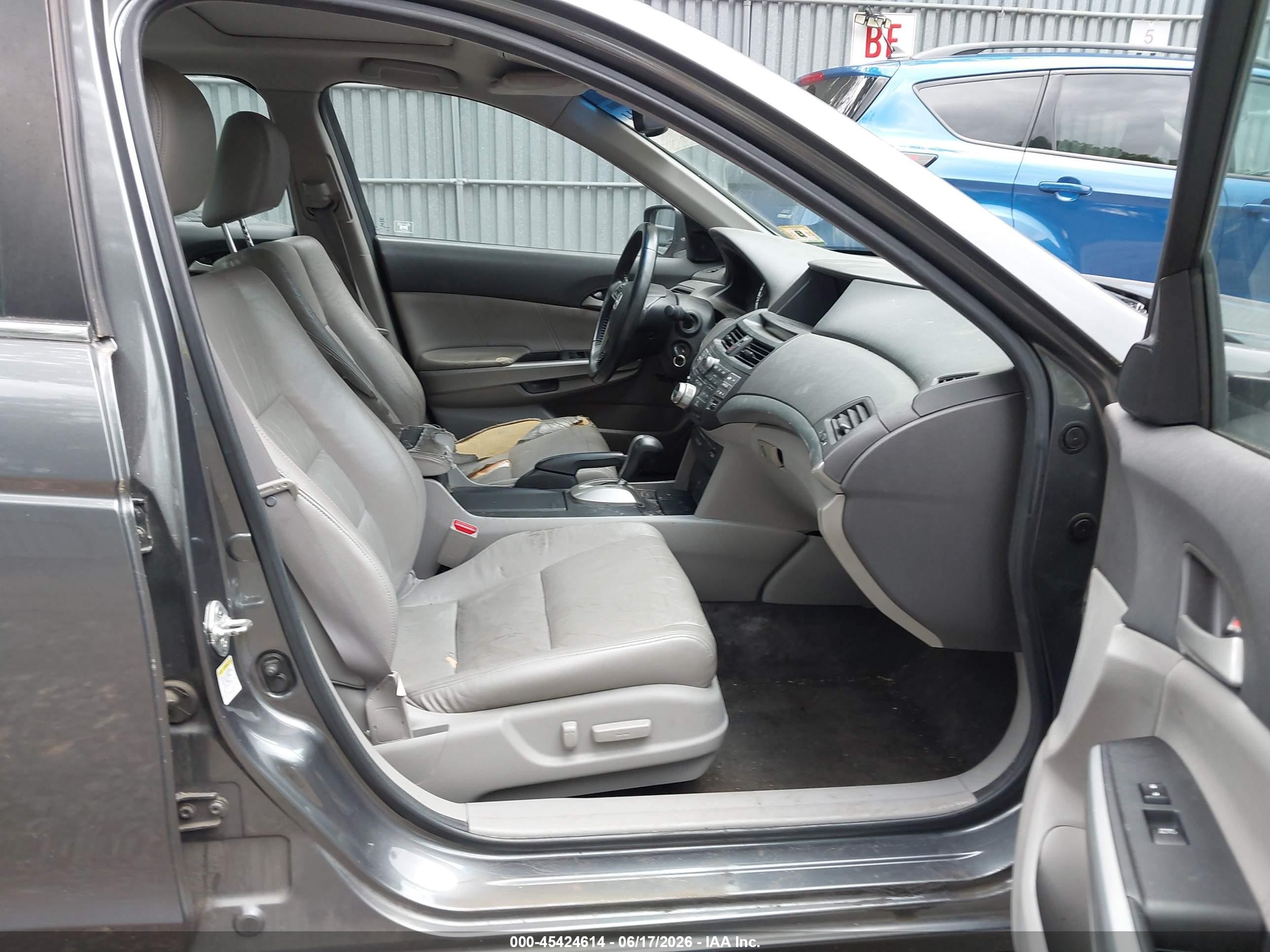 2010 Honda Accord 3.5 Ex-l Gray vin: 5KBCP3F8XAB006383