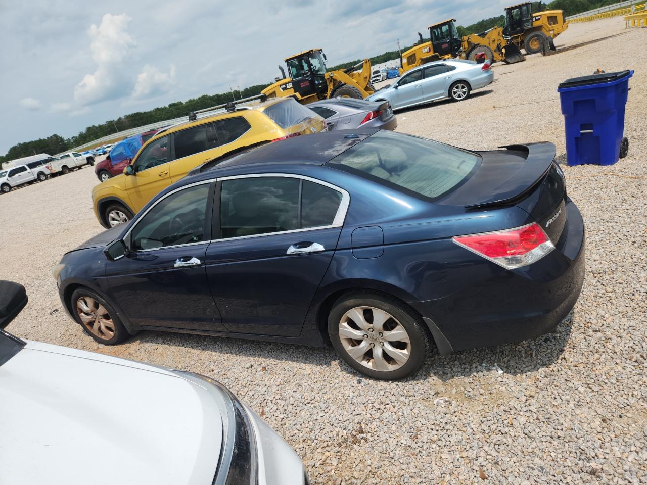 2010 Honda Accord Exl Blue vin: 5KBCP3F8XAB008795