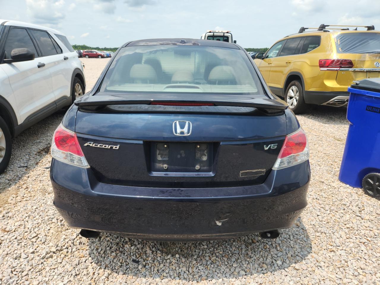 2010 Honda Accord Exl Blue vin: 5KBCP3F8XAB008795