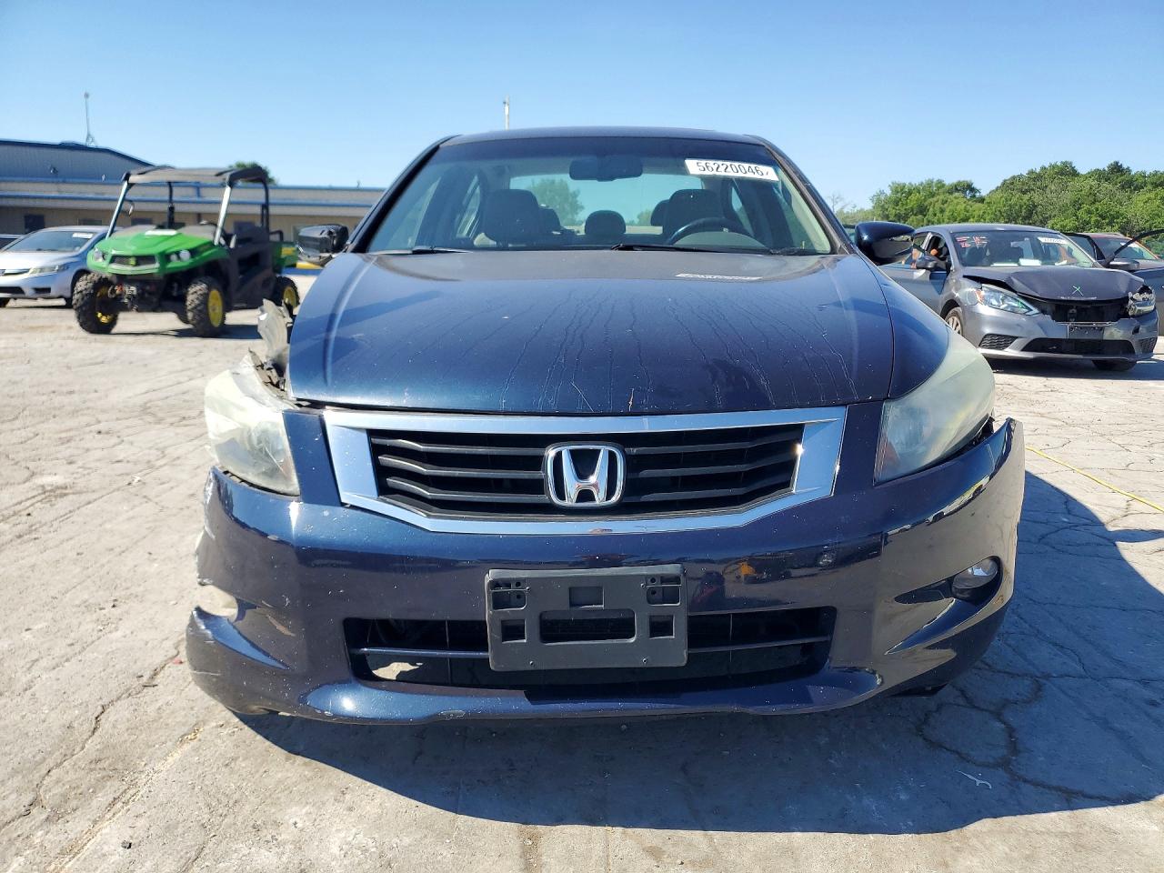 2010 Honda Accord Exl Blue vin: 5KBCP3F8XAB012460