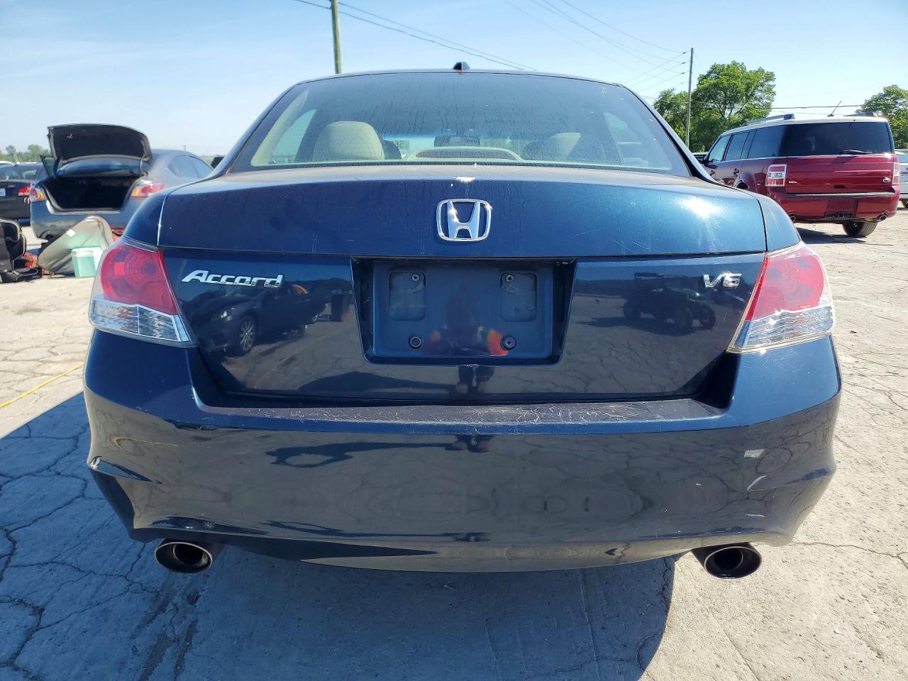 2010 Honda Accord Exl Blue vin: 5KBCP3F8XAB012460