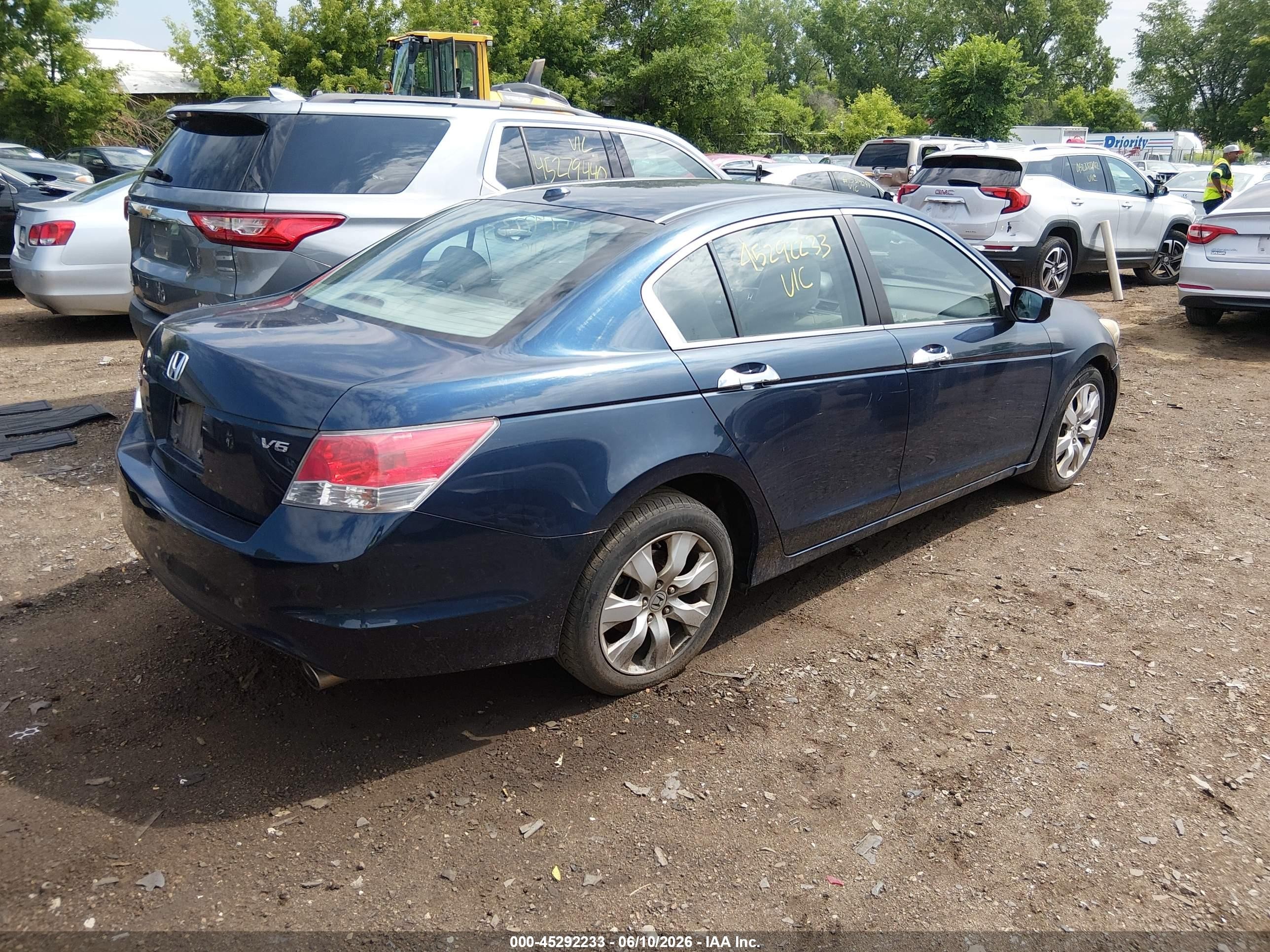 2010 Honda Accord 3.5 Ex-l Tan vin: 5KBCP3F8XAB012622