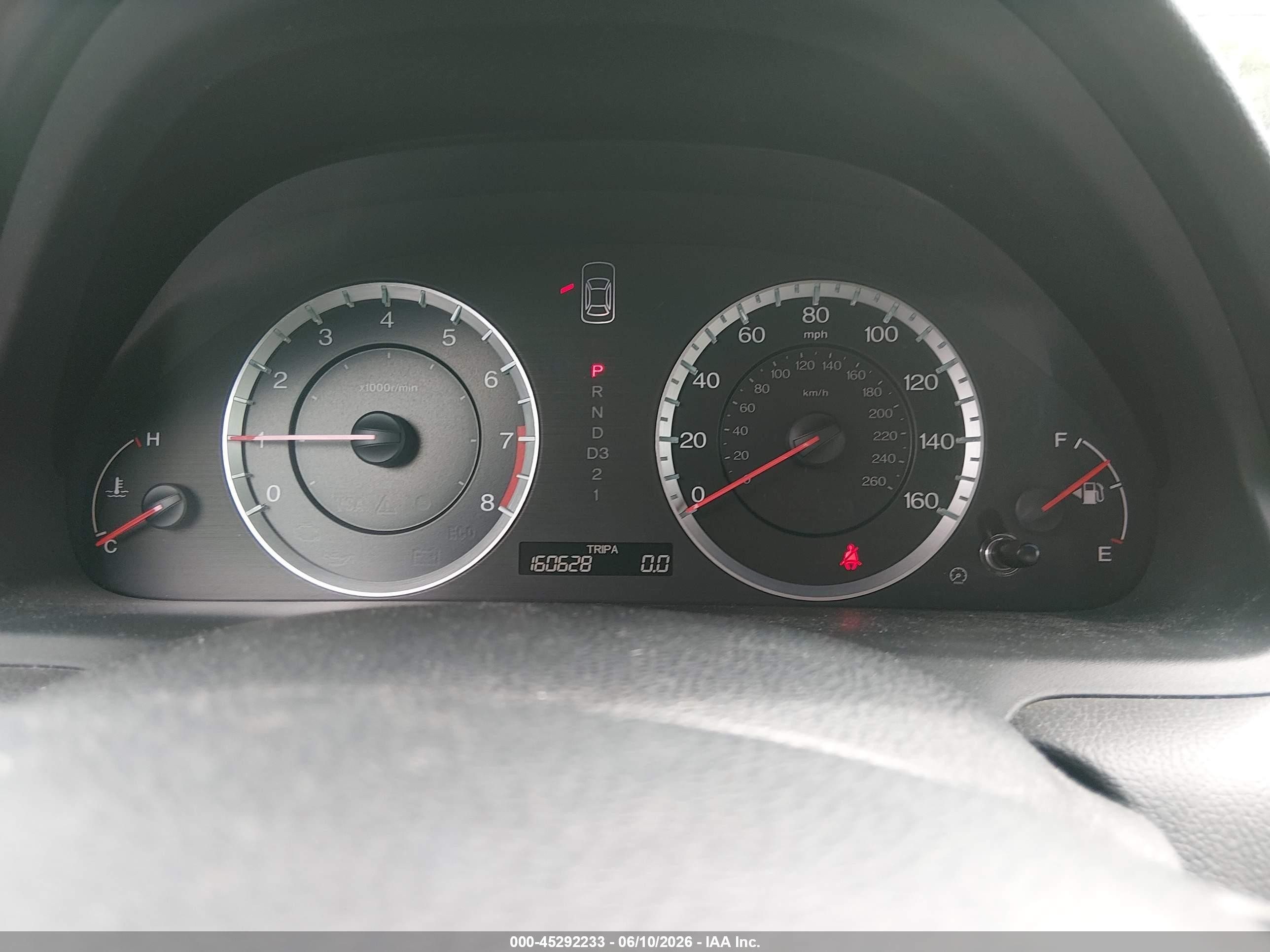 2010 Honda Accord 3.5 Ex-l Tan vin: 5KBCP3F8XAB012622