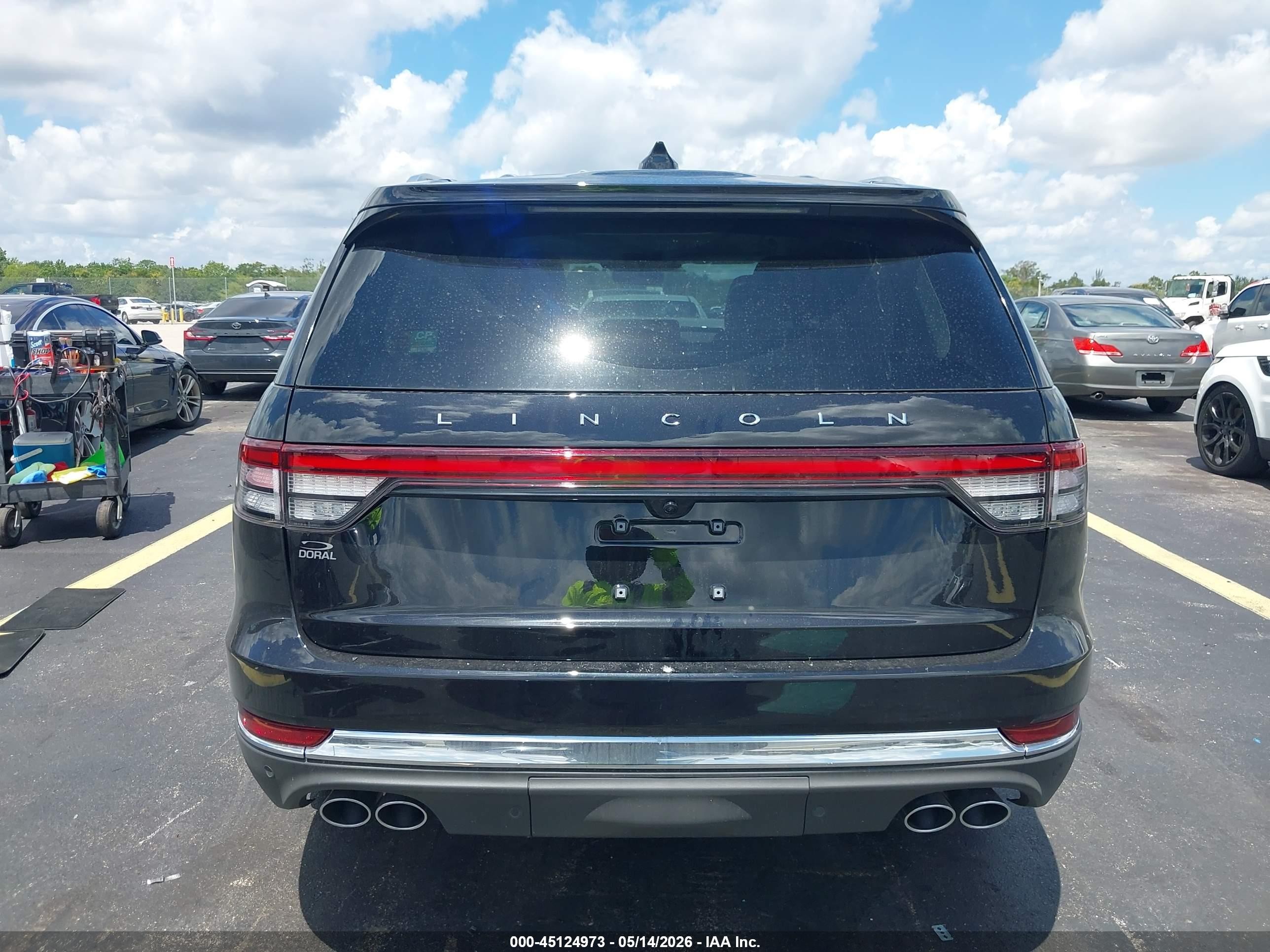 2025 Lincoln Aviator Premiere Black vin: 5LM5J6WC9SGL32772