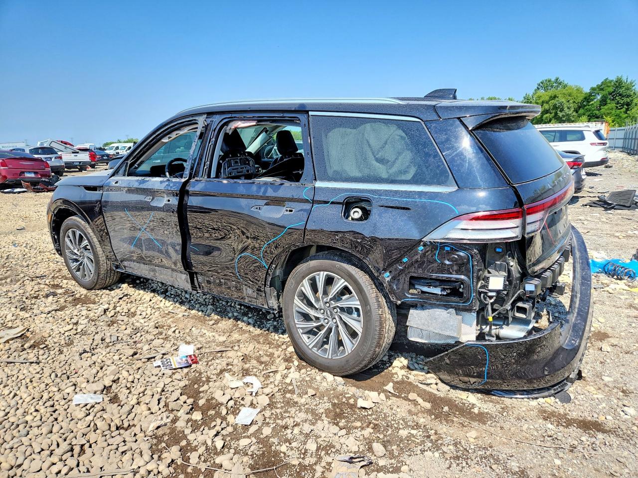 2026 Lincoln Aviator Black vin: 5LM5J6XC0TGL04813