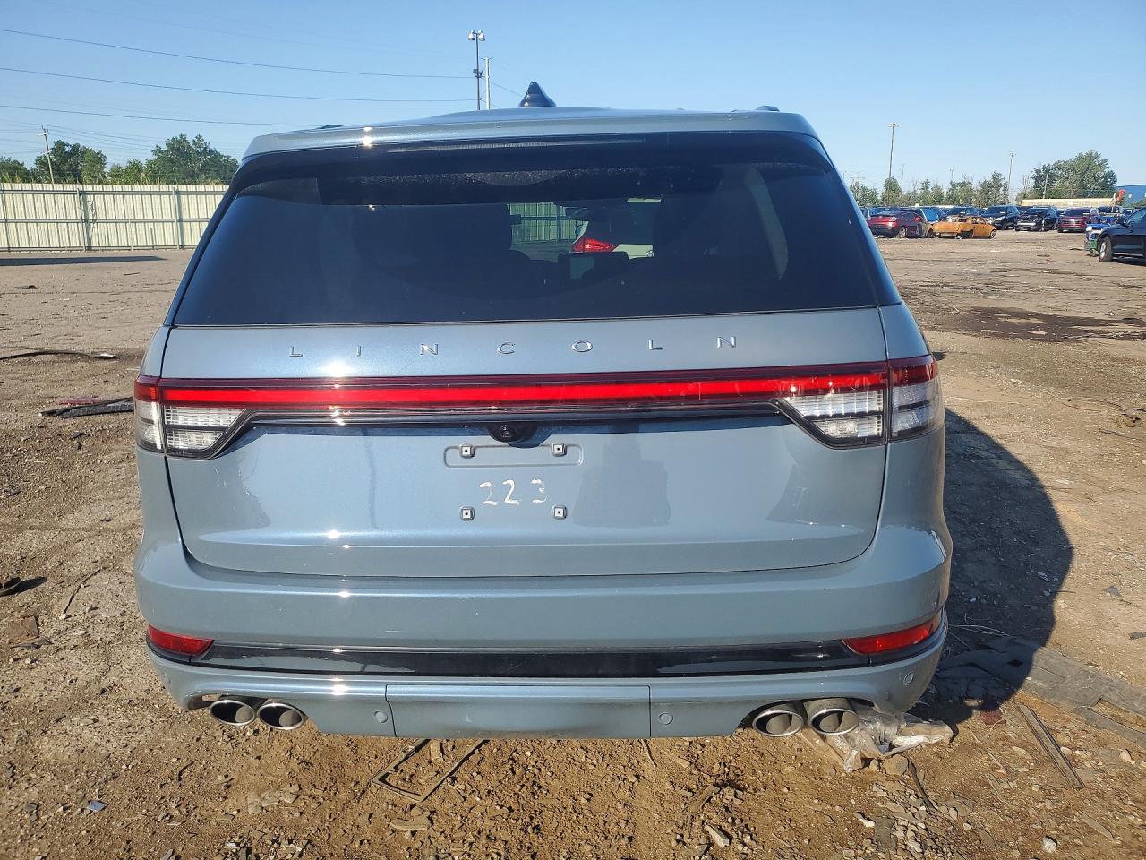 2026 Lincoln Aviator Blue vin: 5LM5J6XC0TGL06223