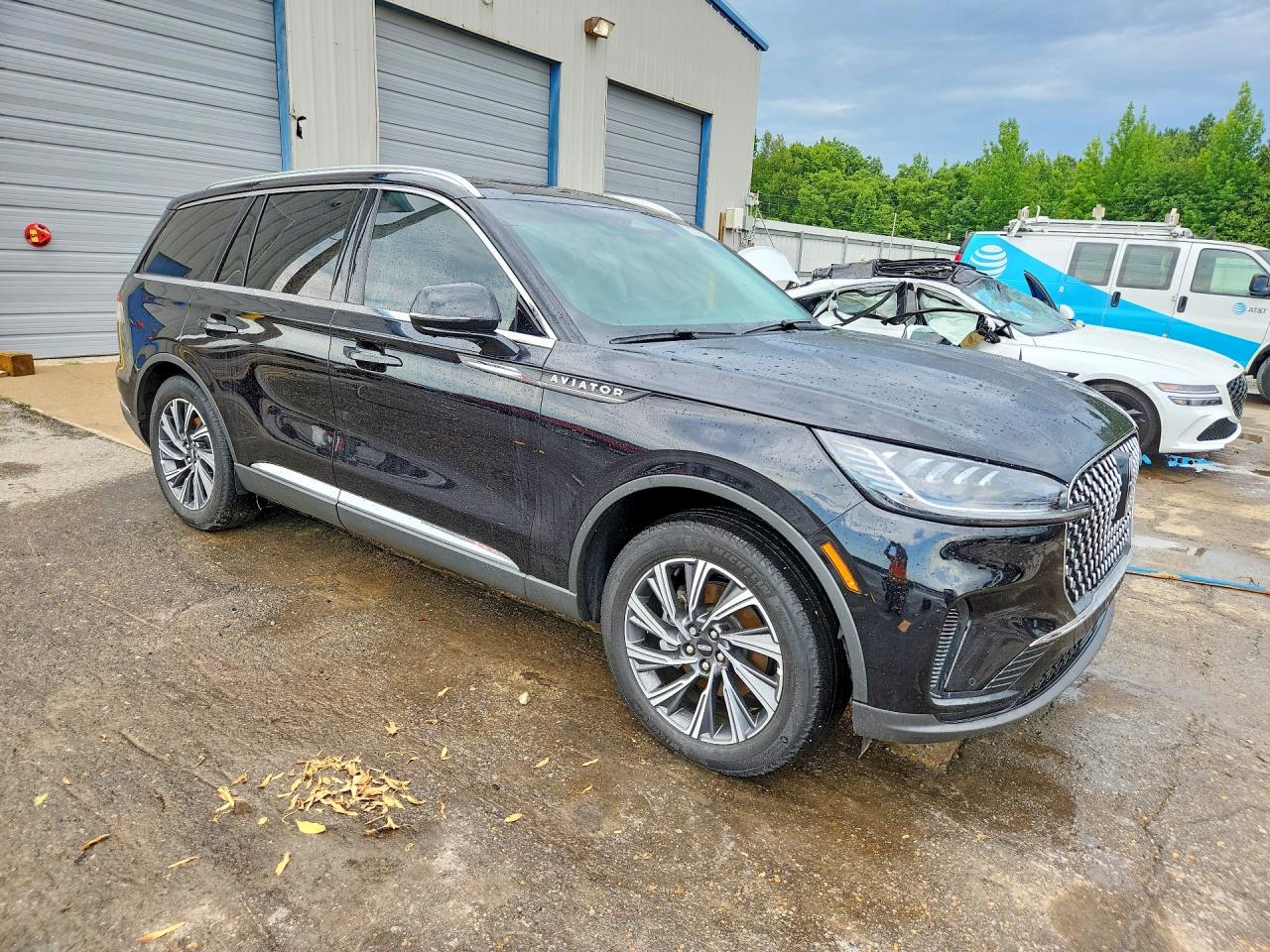 2025 Lincoln Aviator Black vin: 5LM5J6XC6SGL35188