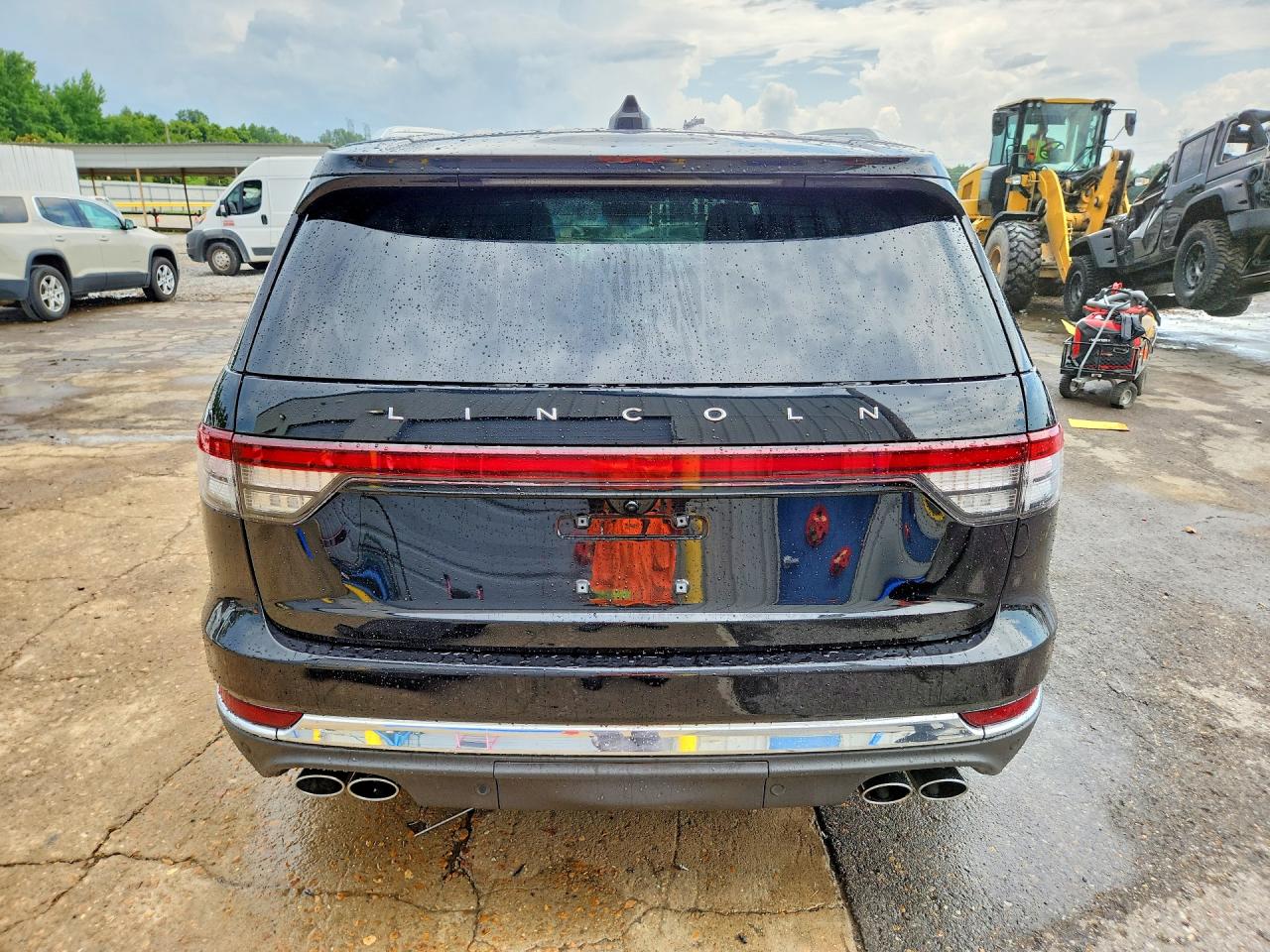 2025 Lincoln Aviator Black vin: 5LM5J6XC6SGL35188