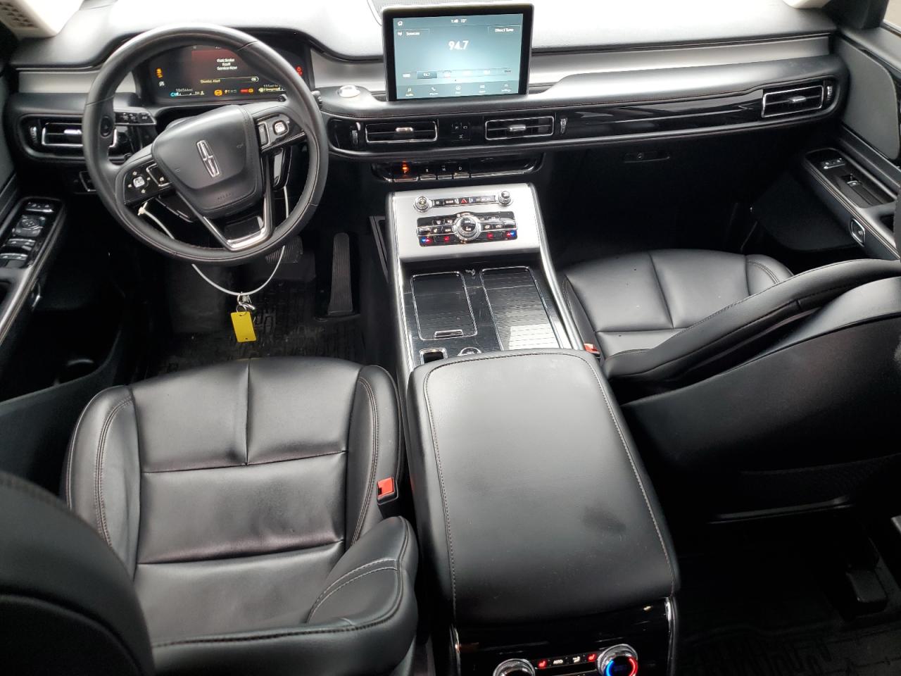2022 Lincoln Aviator Black vin: 5LM5J6XC7NGL19585
