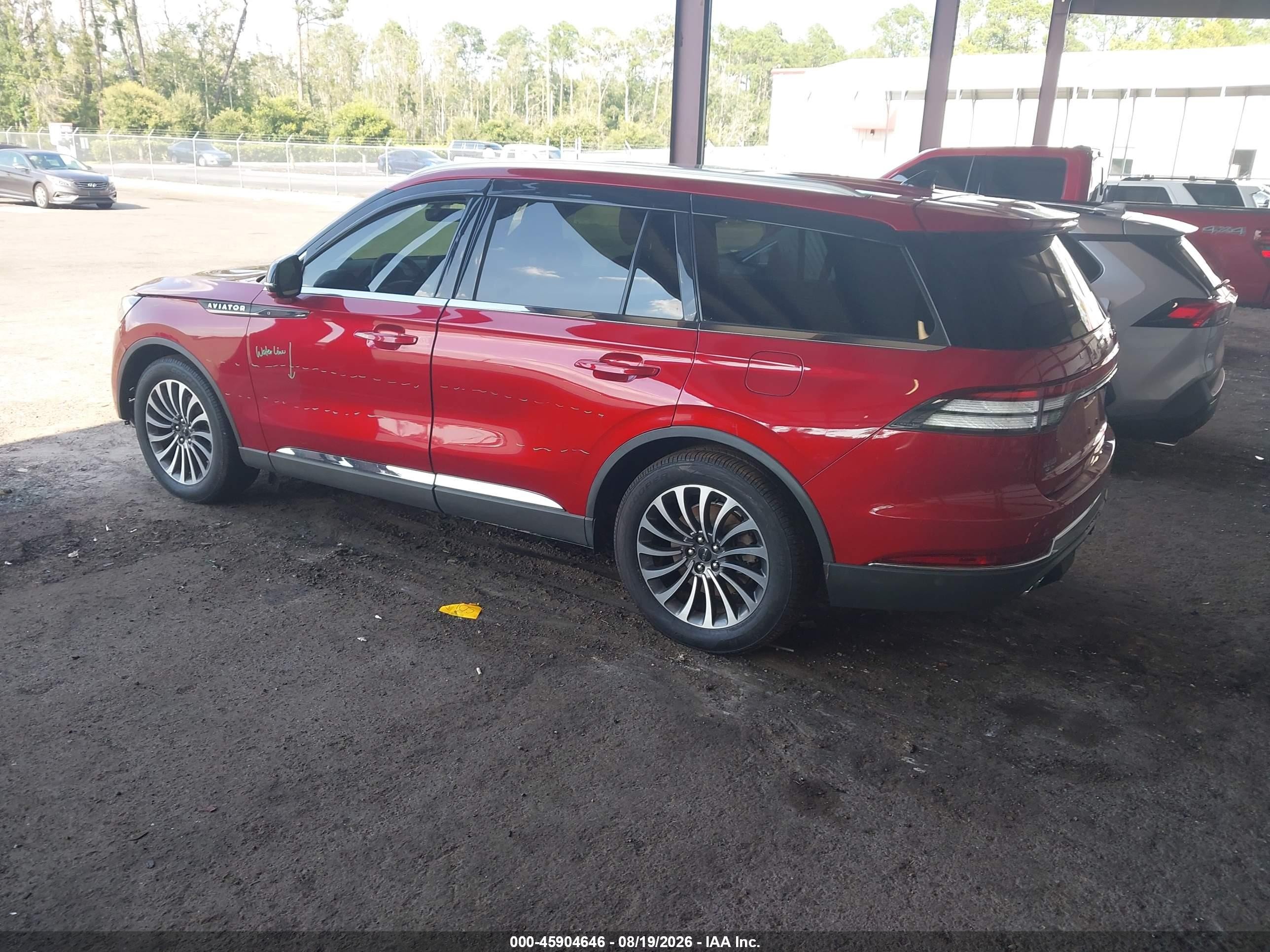 2021 Lincoln Aviator Reserve Red vin: 5LM5J7WC4MGL11627