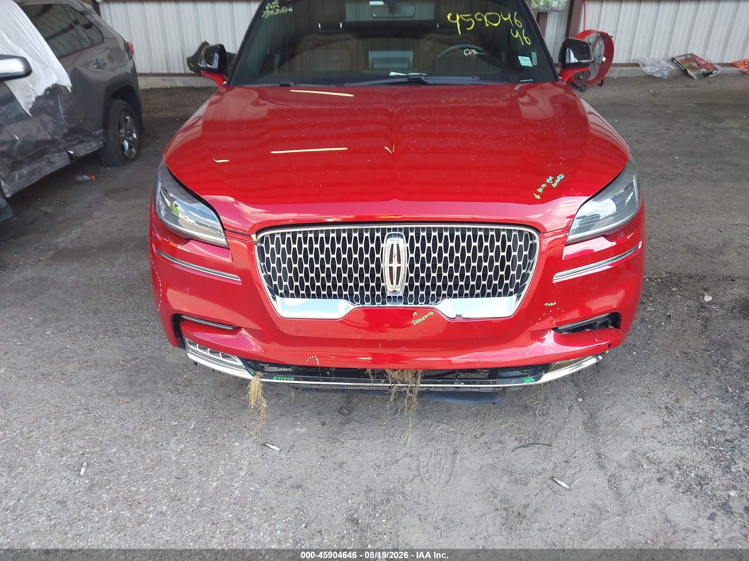2021 Lincoln Aviator Reserve Red vin: 5LM5J7WC4MGL11627