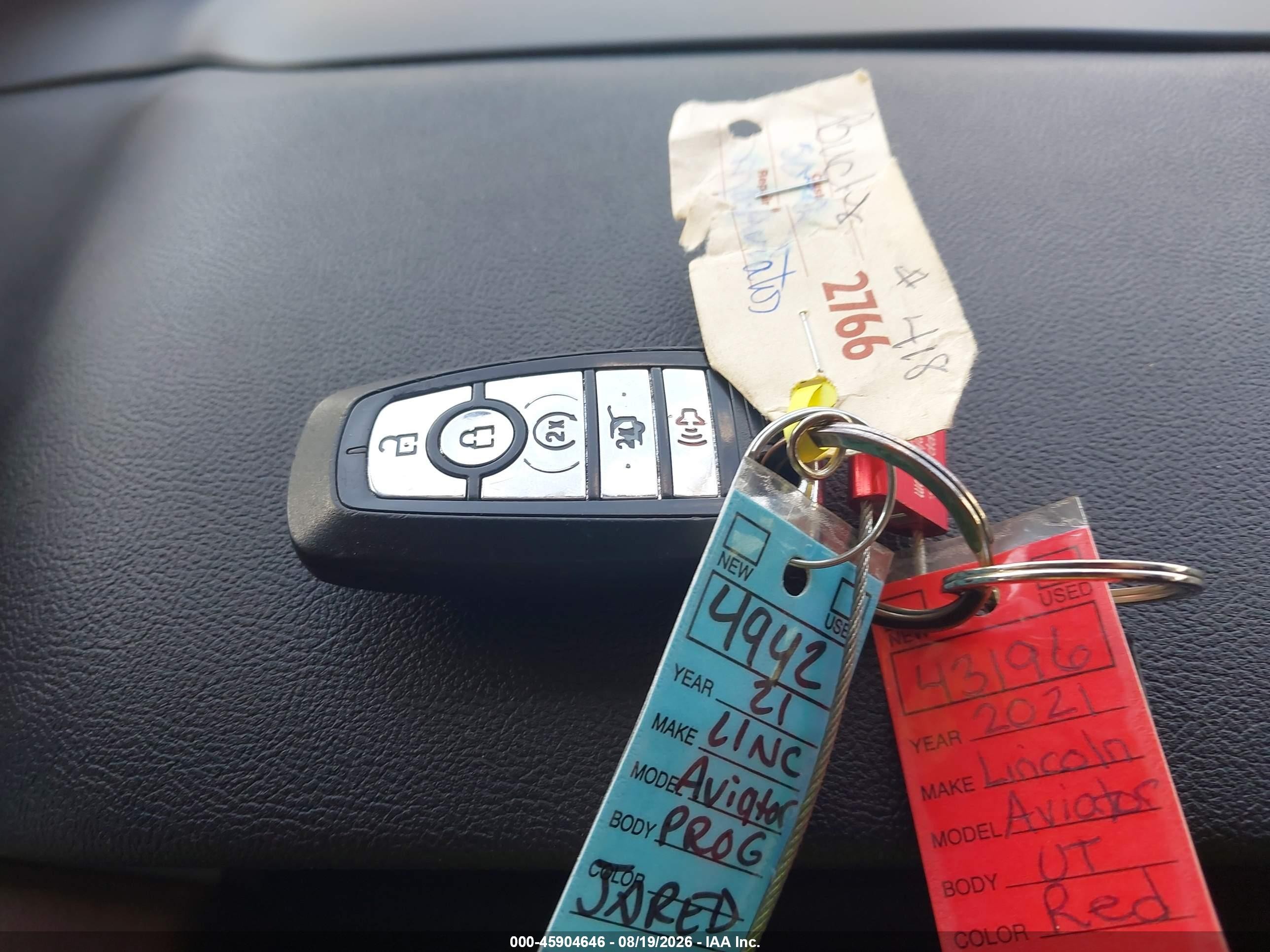 2021 Lincoln Aviator Reserve Red vin: 5LM5J7WC4MGL11627