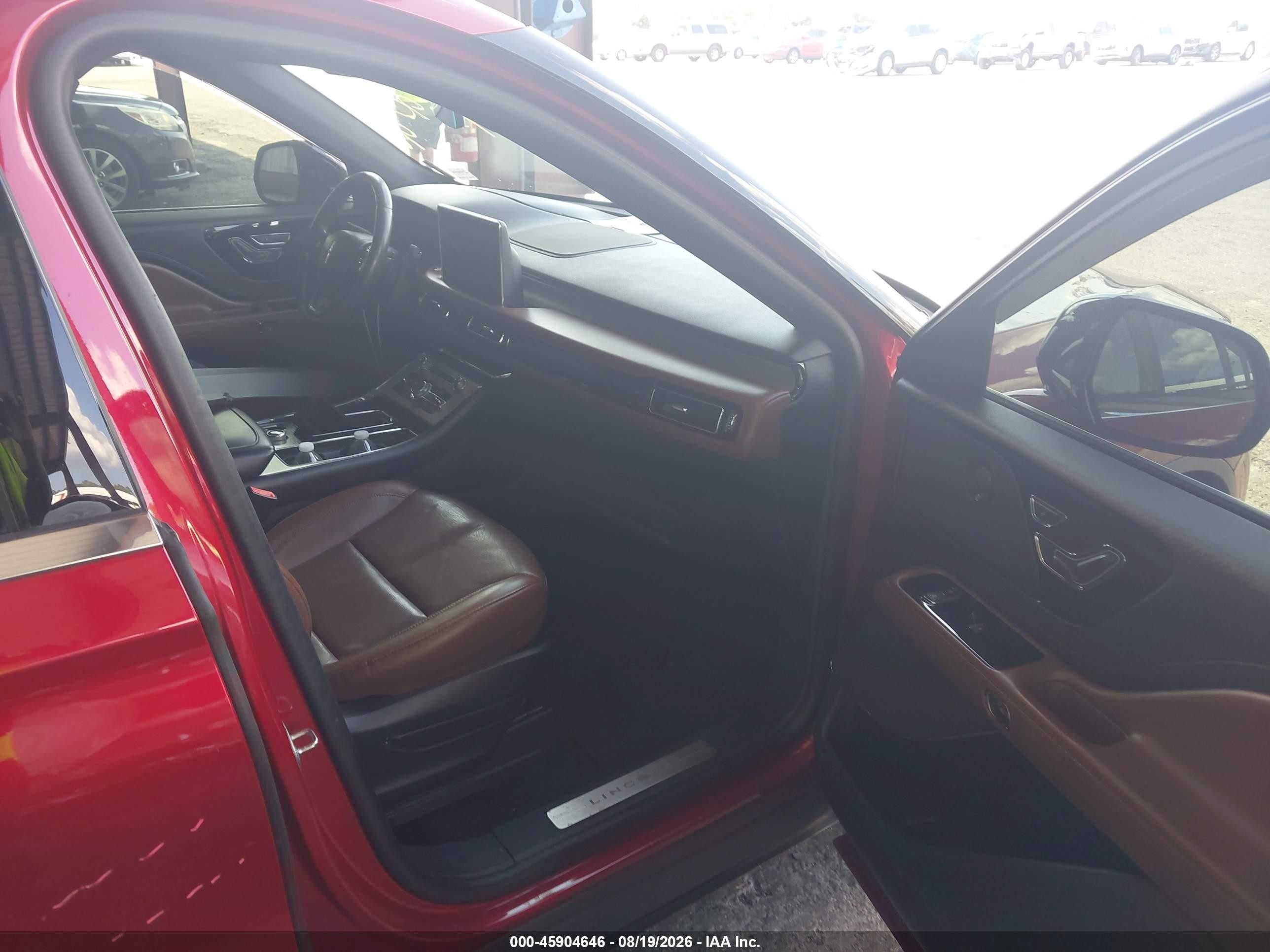 2021 Lincoln Aviator Reserve Red vin: 5LM5J7WC4MGL11627