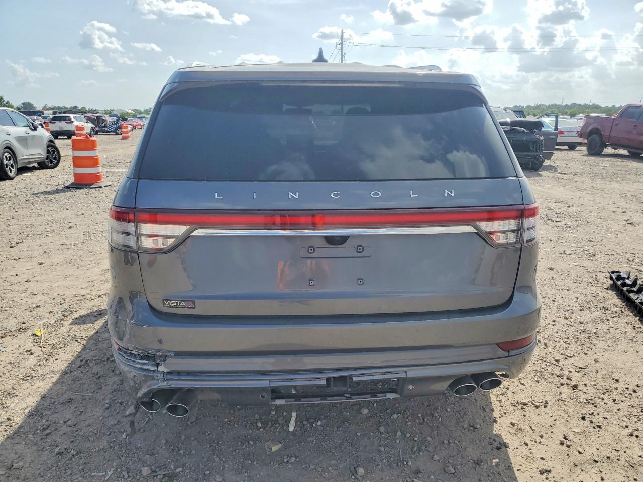 2021 Lincoln Aviator Reserve Серый vin: 5LM5J7XC2MGL17151