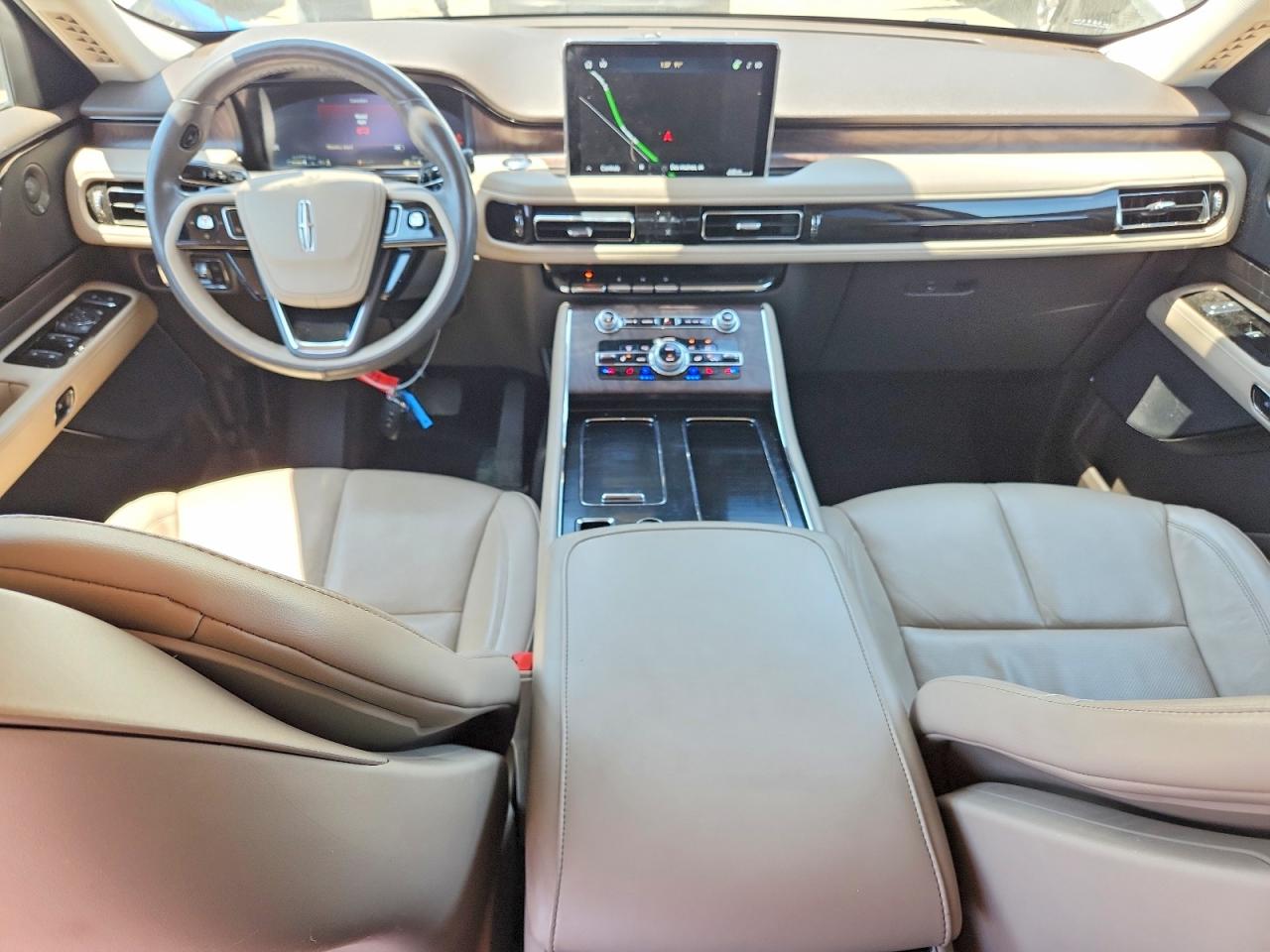 2021 Lincoln Aviator Reserve White vin: 5LM5J7XC3MGL14629