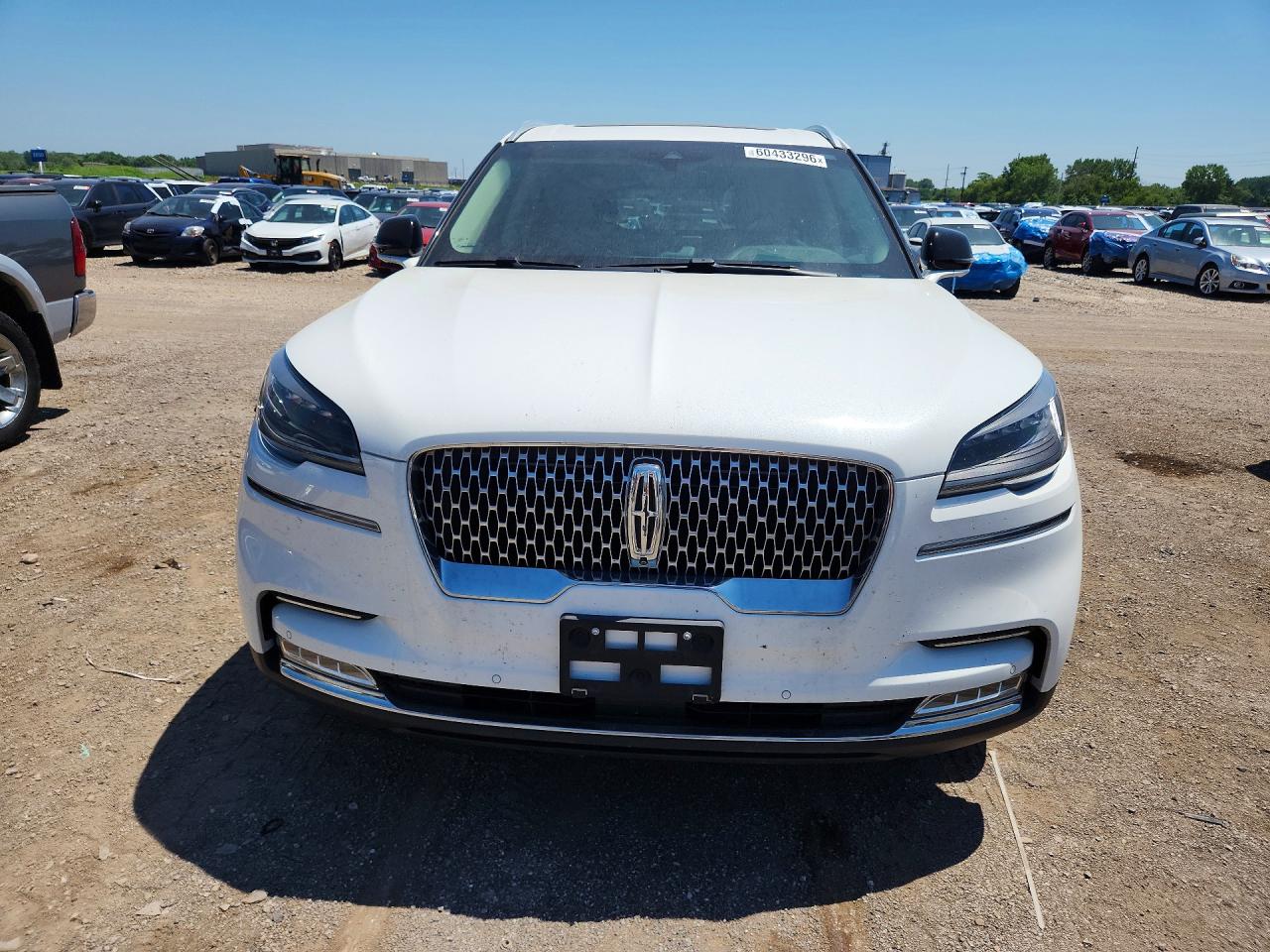 2021 Lincoln Aviator Reserve White vin: 5LM5J7XC3MGL14629