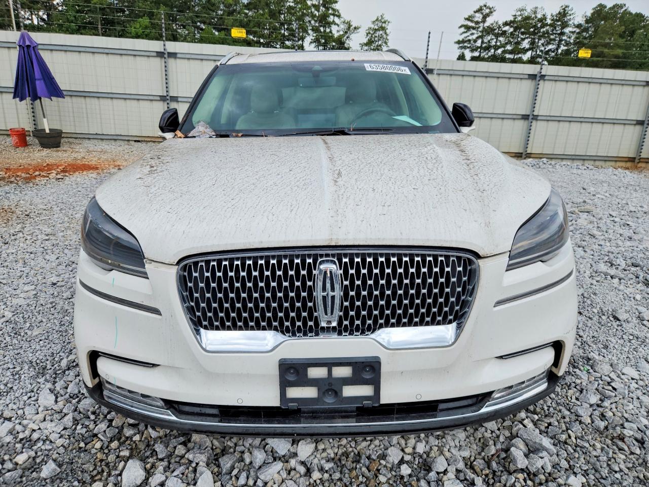 2020 Lincoln Aviator Reserve White vin: 5LM5J7XC4LGL01791