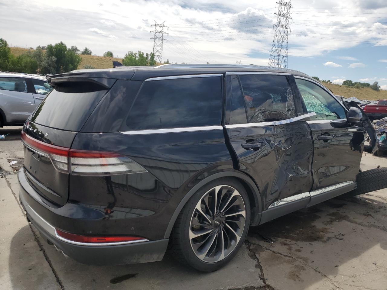 2020 Lincoln Aviator Reserve Black vin: 5LM5J7XC4LGL07090