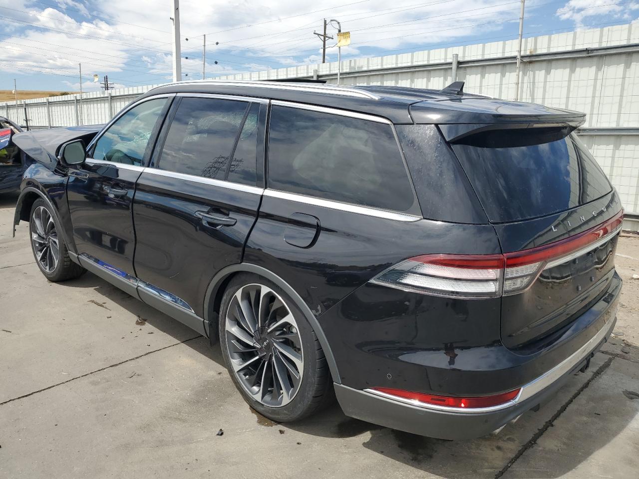 2020 Lincoln Aviator Reserve Black vin: 5LM5J7XC4LGL07090