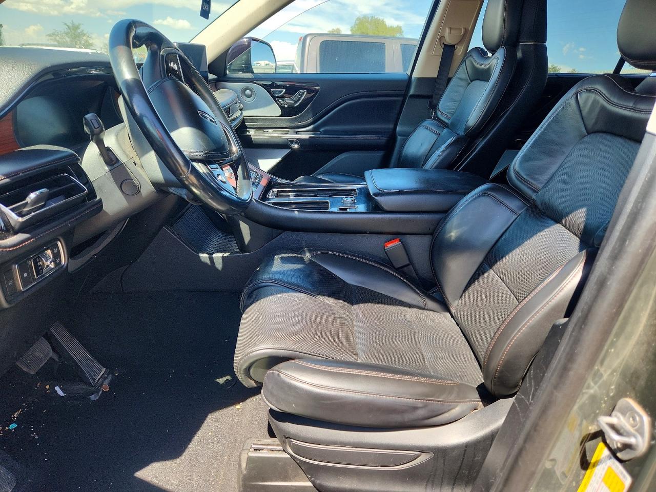 2022 Lincoln Aviator Reserve Green vin: 5LM5J7XC5NGL14648