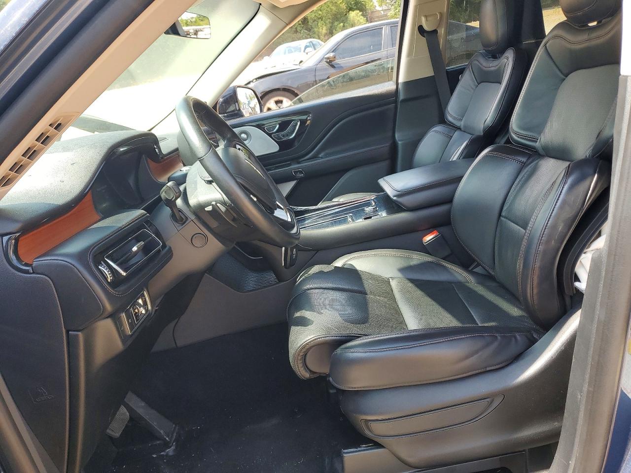 2020 Lincoln Aviator Reserve Blue vin: 5LM5J7XC6LGL06071