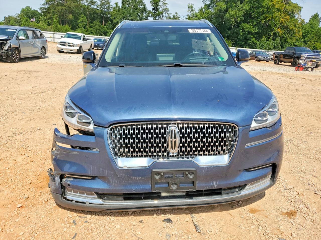 2020 Lincoln Aviator Reserve Blue vin: 5LM5J7XC6LGL06071